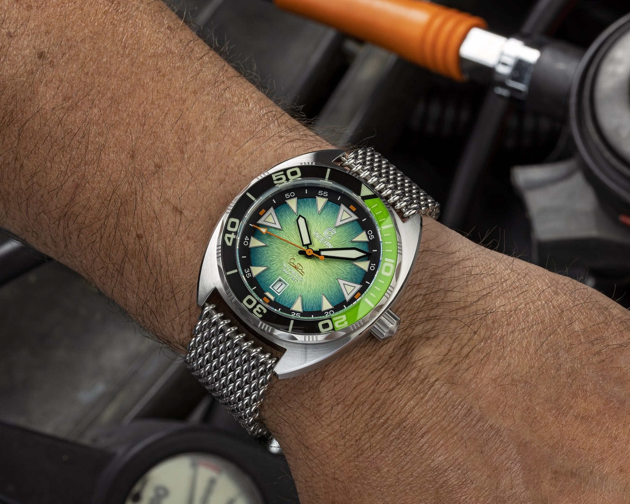 Ocean Crawler Core Diver - Textured Green/Black thumbnail 3