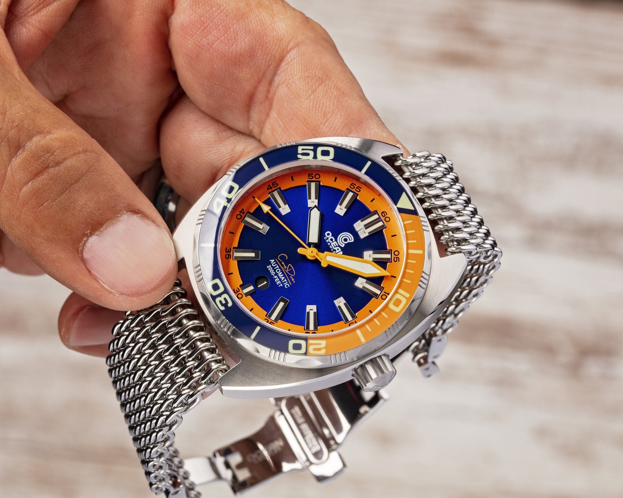 Ocean Crawler Core Diver V2 - Blue/Orange - Preorder thumbnail 2