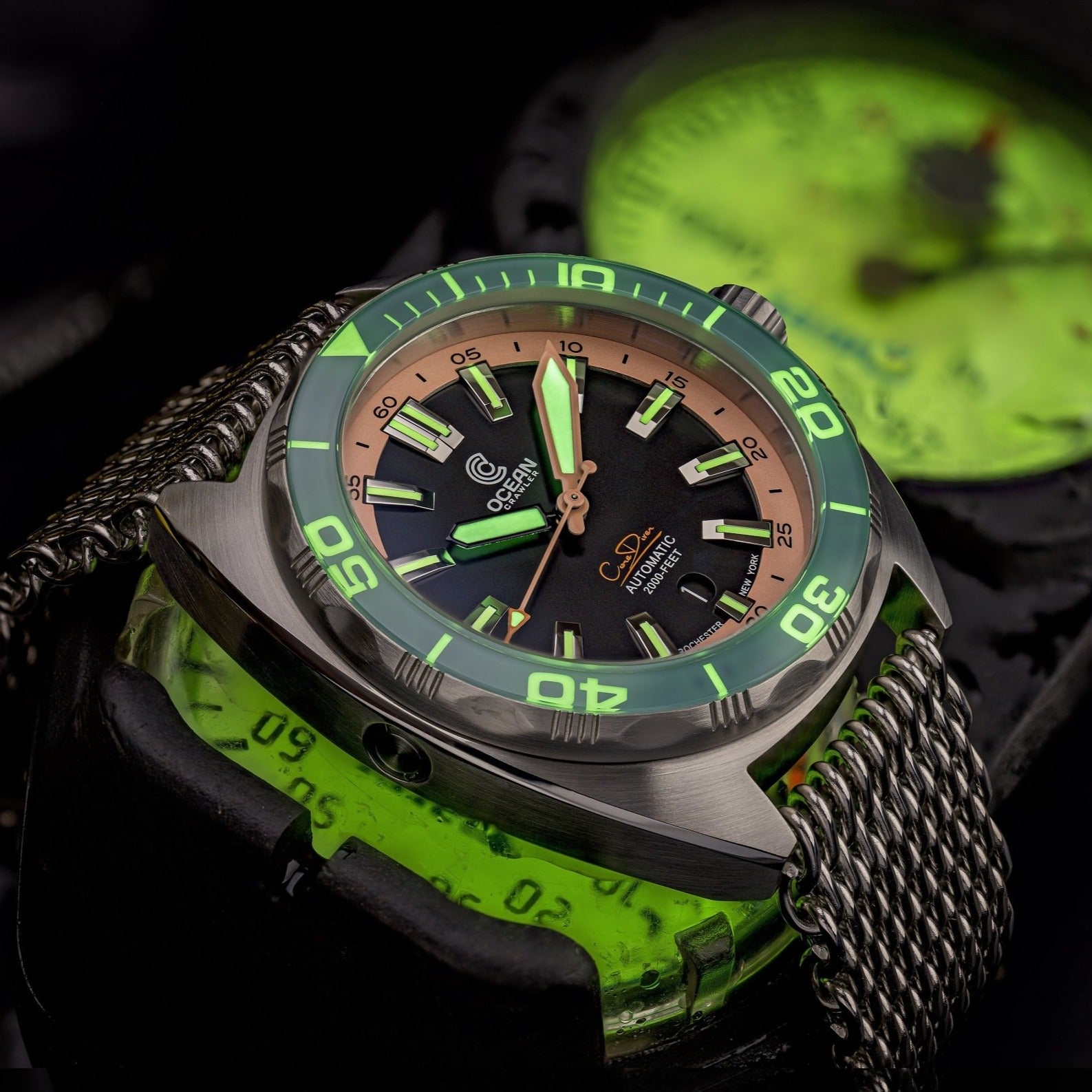 Ocean Crawler Core Diver V3 - Aqua/Salmon thumbnail 4