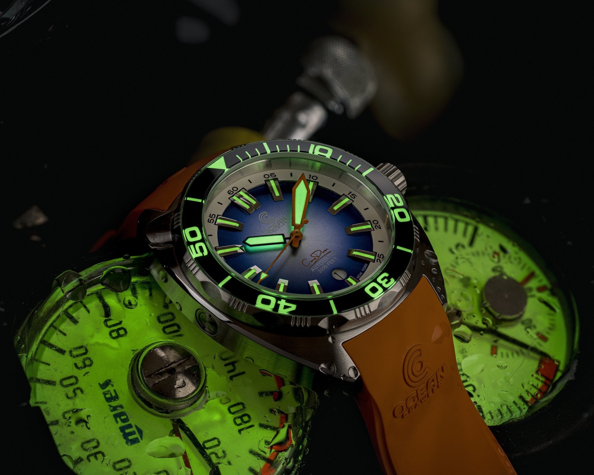 Ocean Crawler Core Diver V3 - Black/Blue thumbnail 3