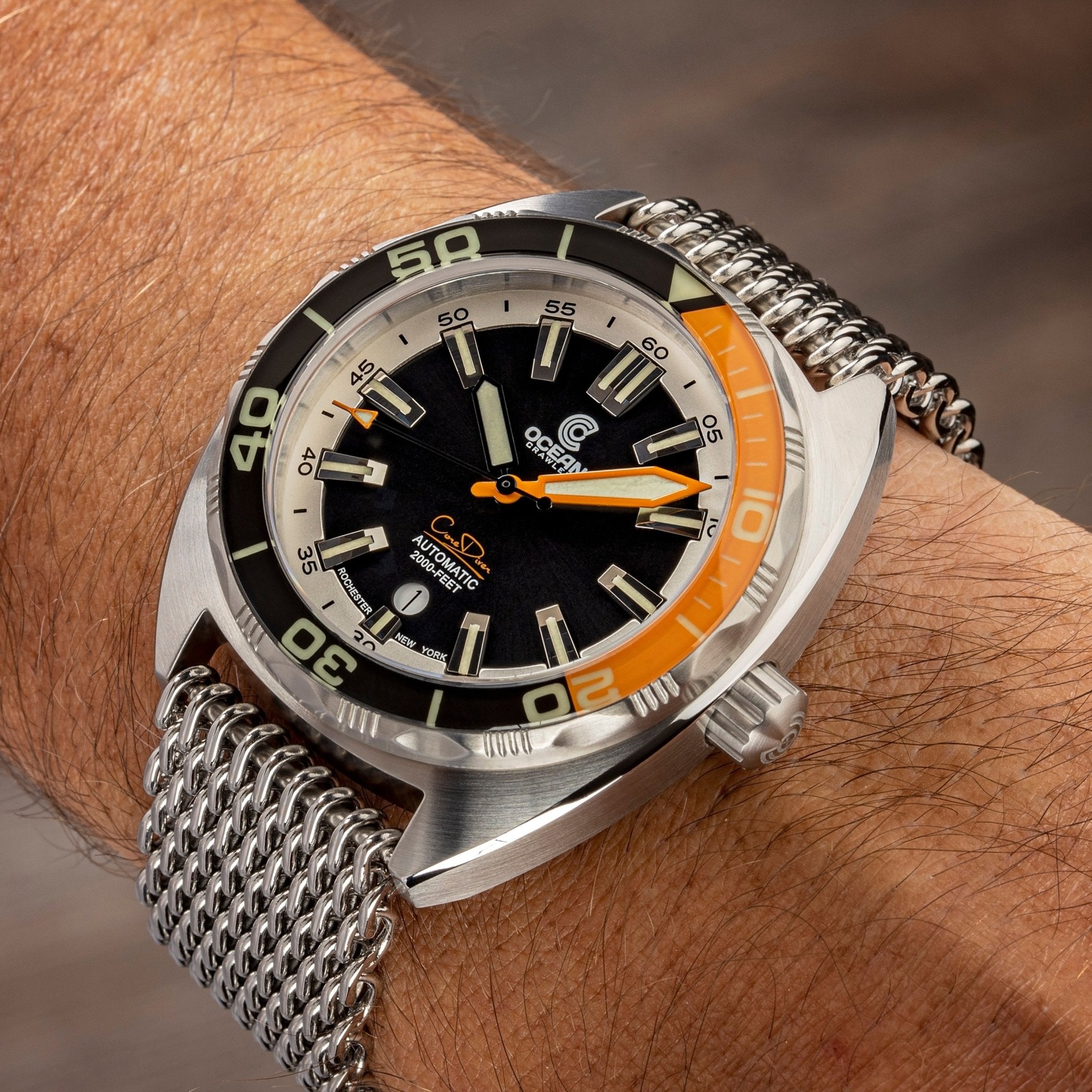 Ocean Crawler Core Diver V3 - Black/Orange thumbnail 2