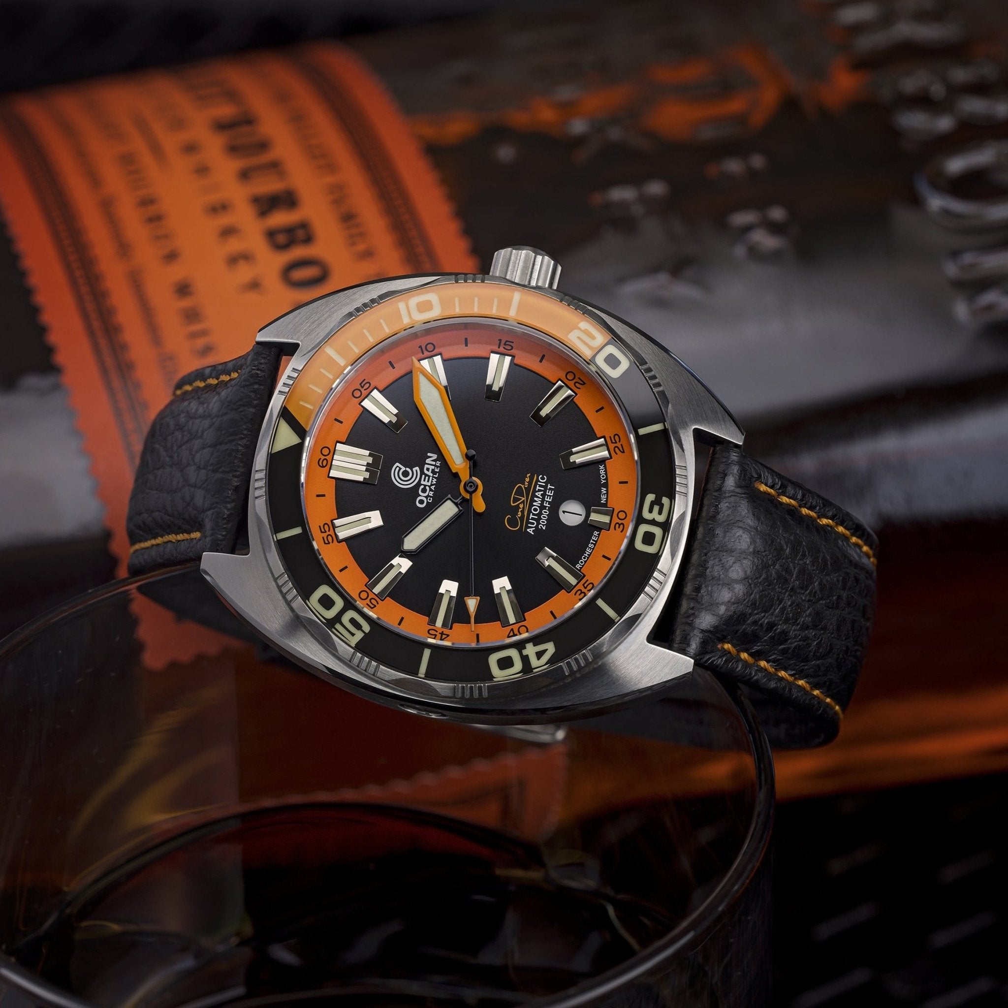 Ocean Crawler Core Diver V3 - Black/Orange thumbnail 2