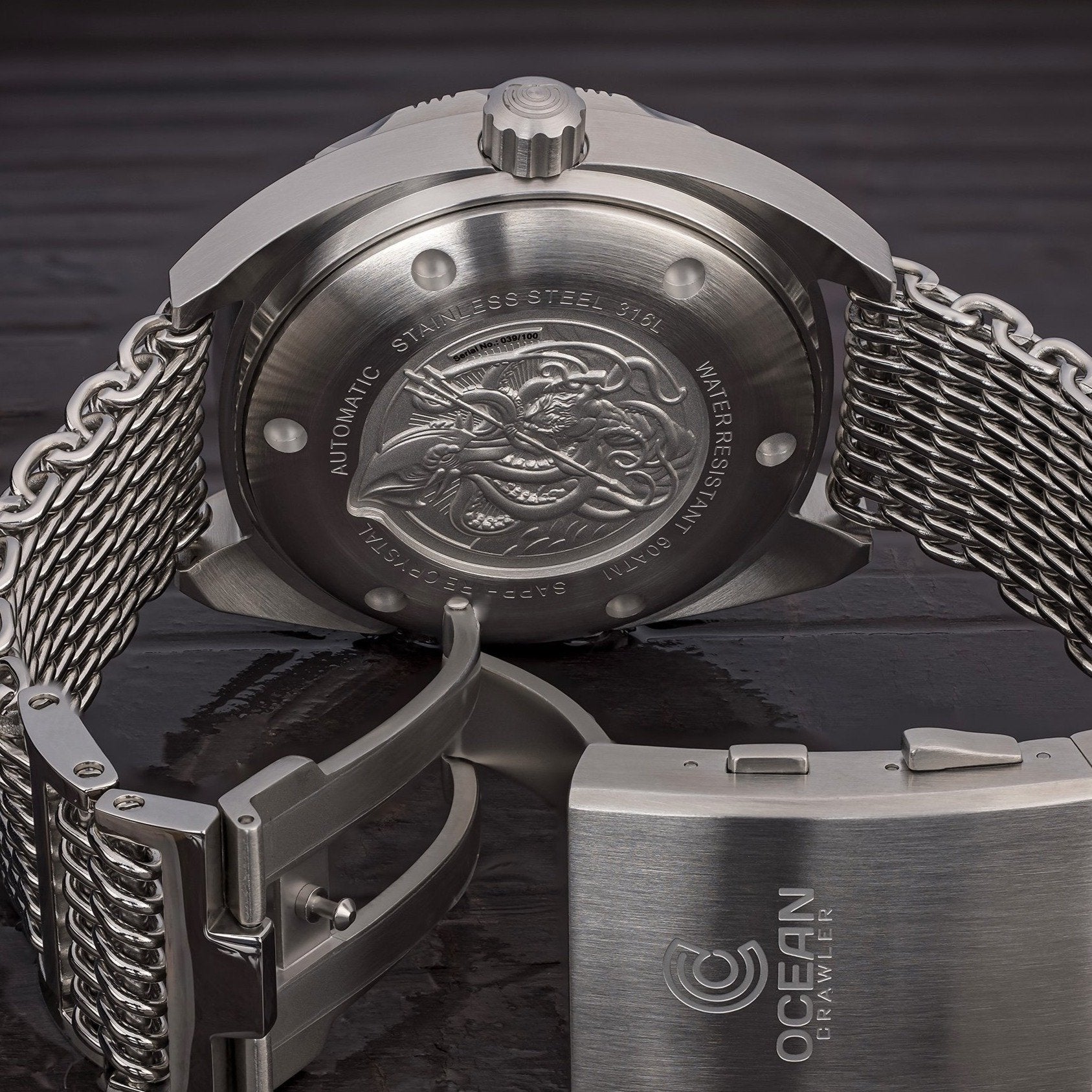 Ocean Crawler Core Diver V3 - Black/Orange thumbnail 4