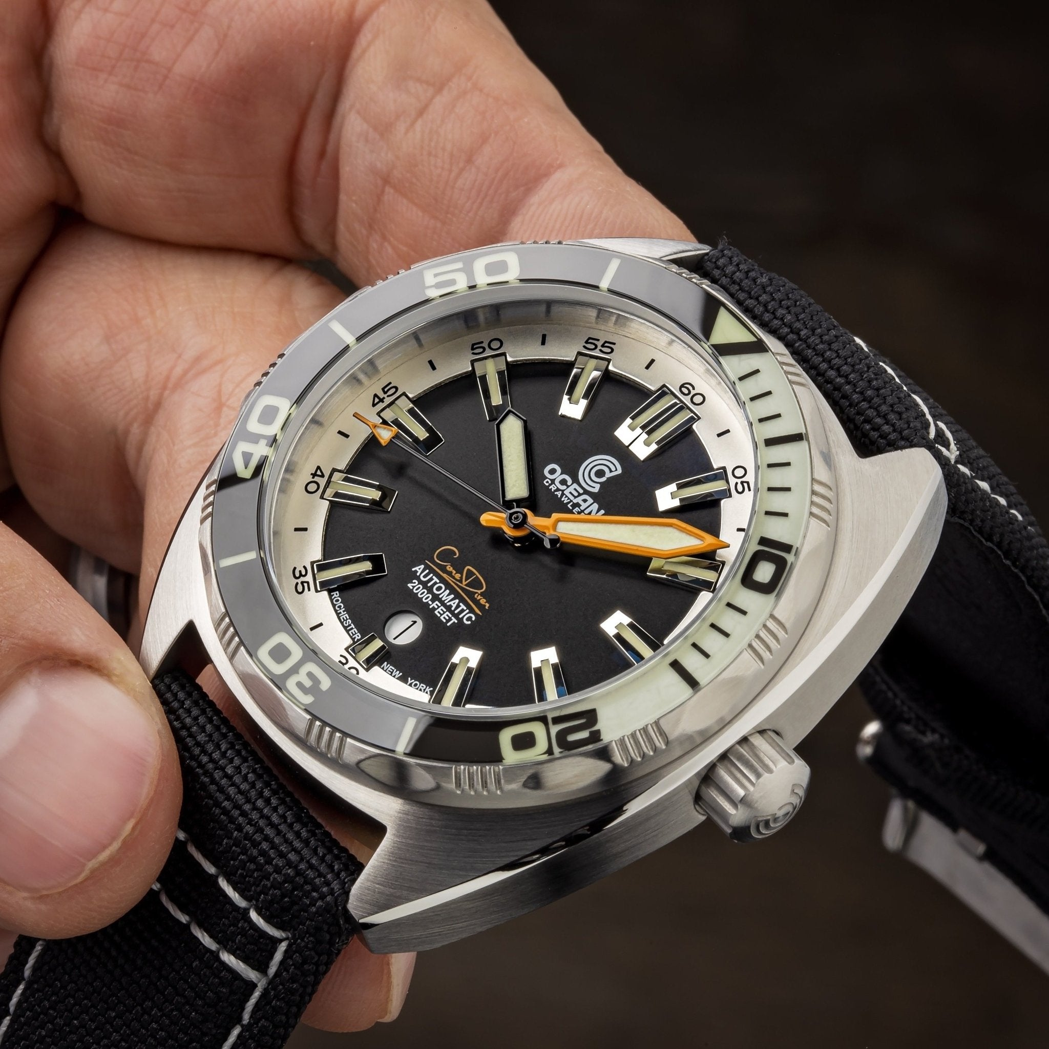 Ocean Crawler Core Diver V3 - Black/White thumbnail 3