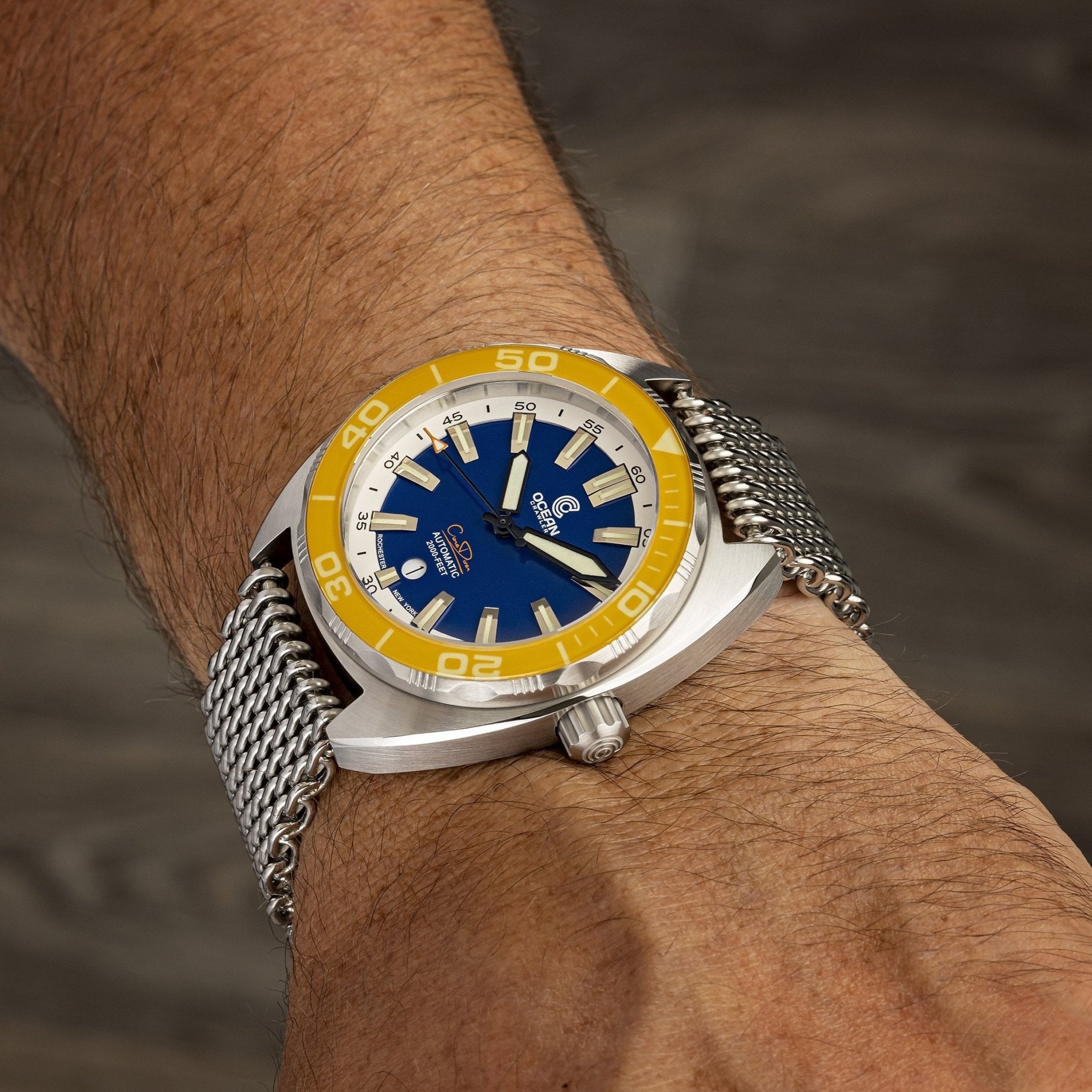 Ocean Crawler Core Diver V3 - Gold/Blue thumbnail 5