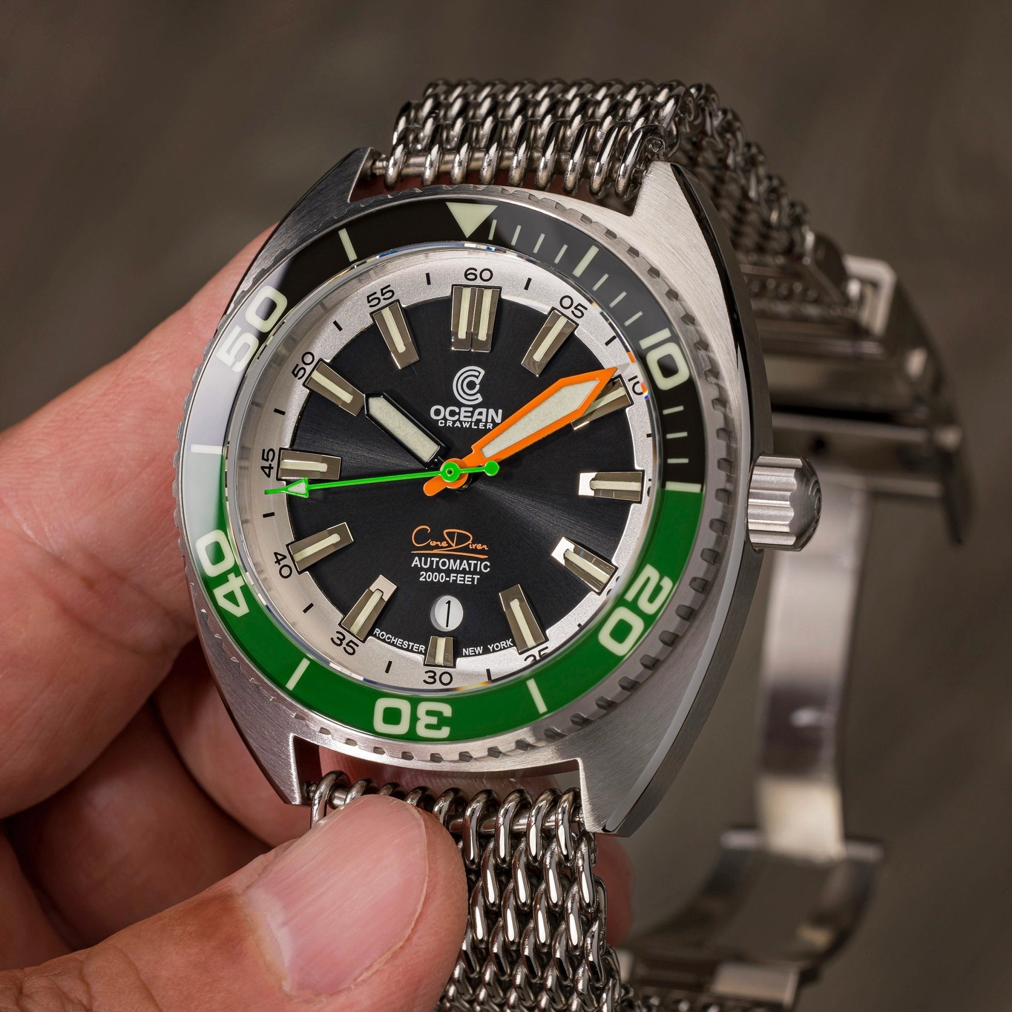 Ocean Crawler Core Diver V3 - Green/Black - Prototype thumbnail 3