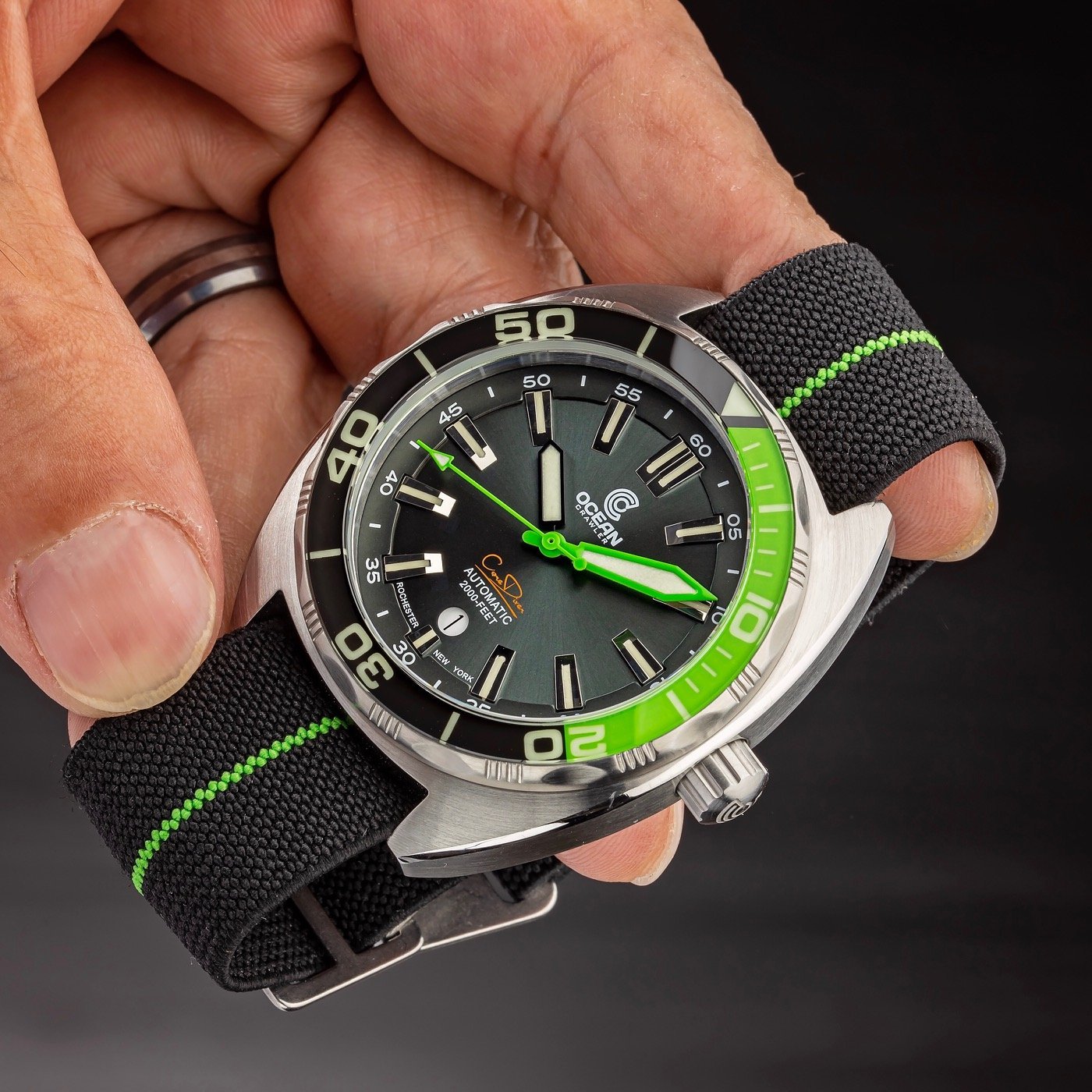 Ocean Crawler Core Diver V3 - Green/Black thumbnail 3