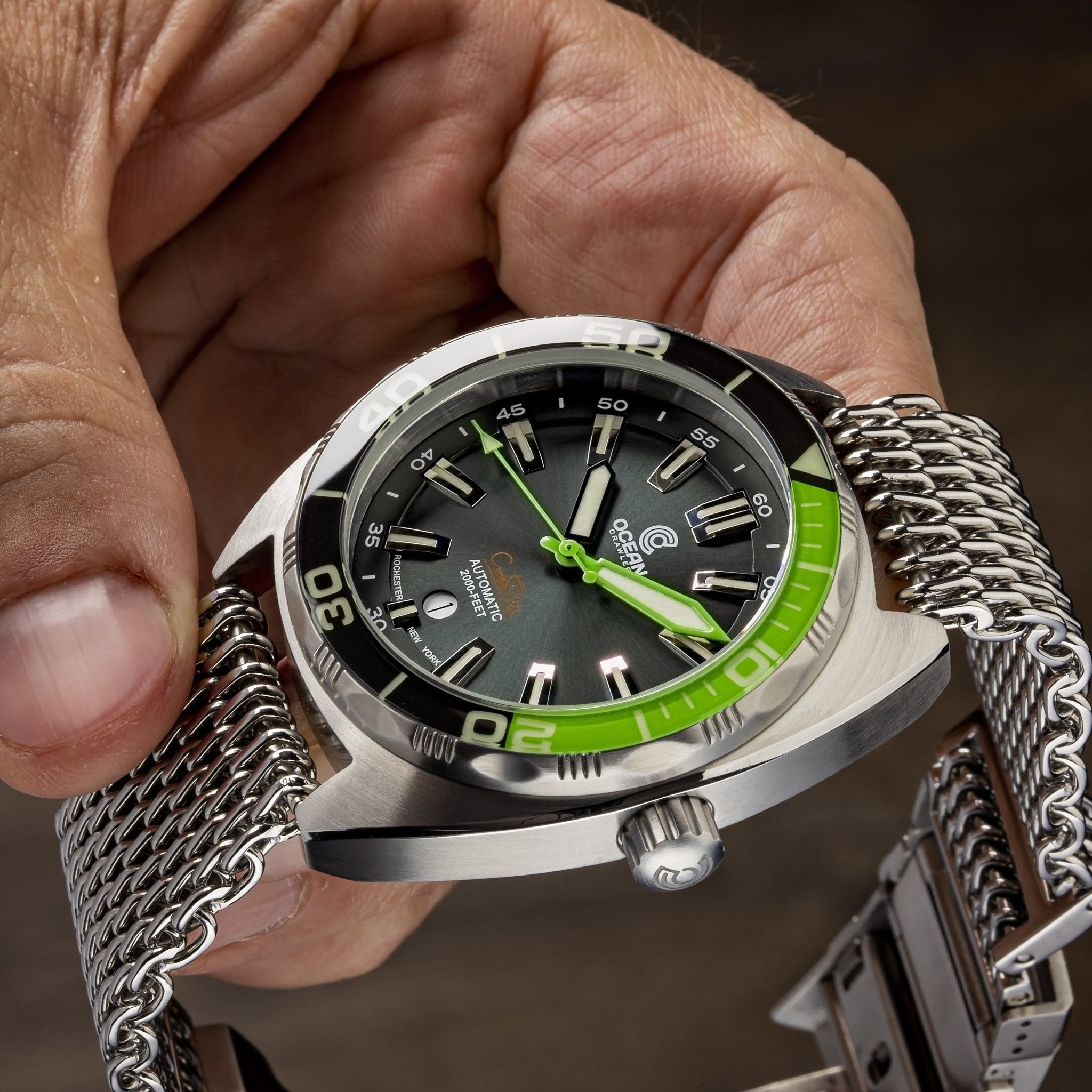 Ocean Crawler Core Diver V3 - Green/Black thumbnail 5