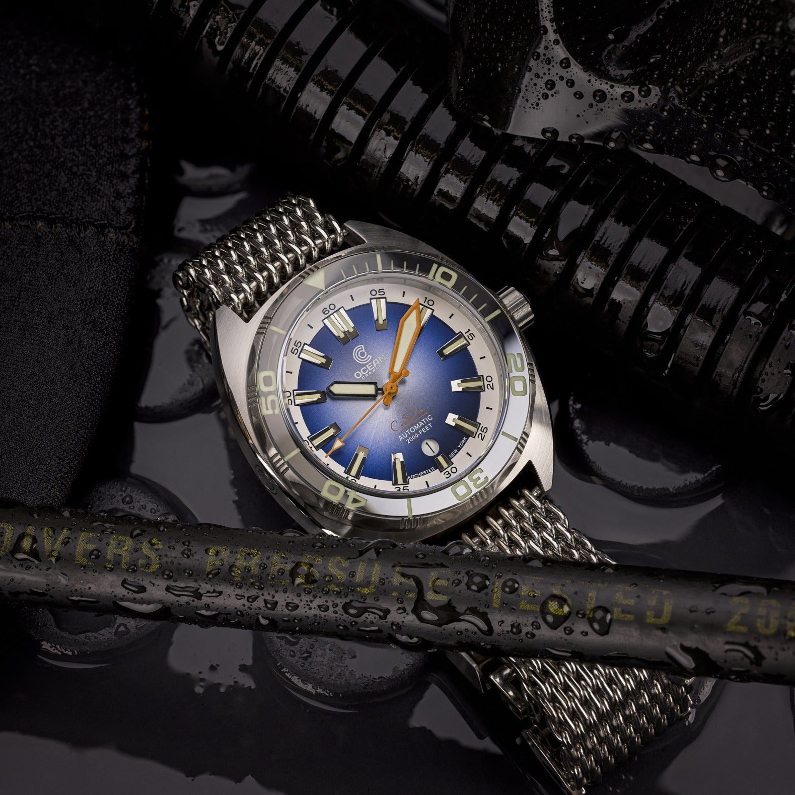 Ocean Crawler Core Diver V3 - Silver/G. Blue thumbnail 5