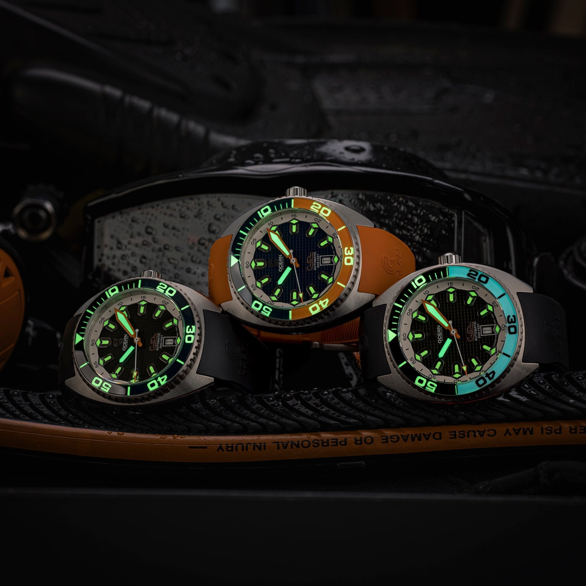 Ocean Crawler Core Diver V4 - Black/Blue thumbnail 3