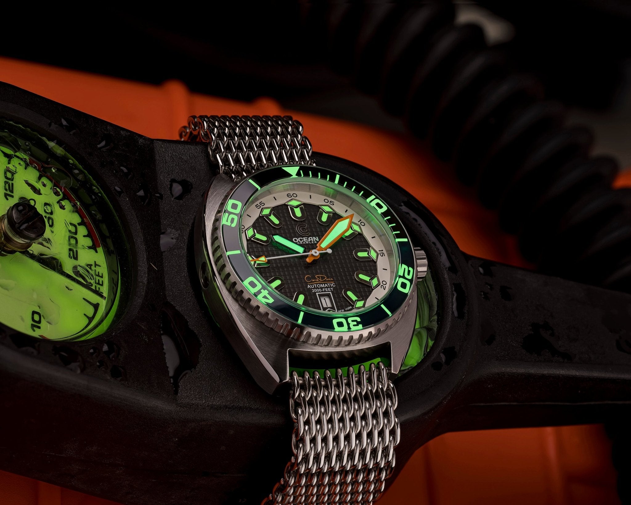 Ocean Crawler Core Diver V4 - Black/Blue thumbnail 5