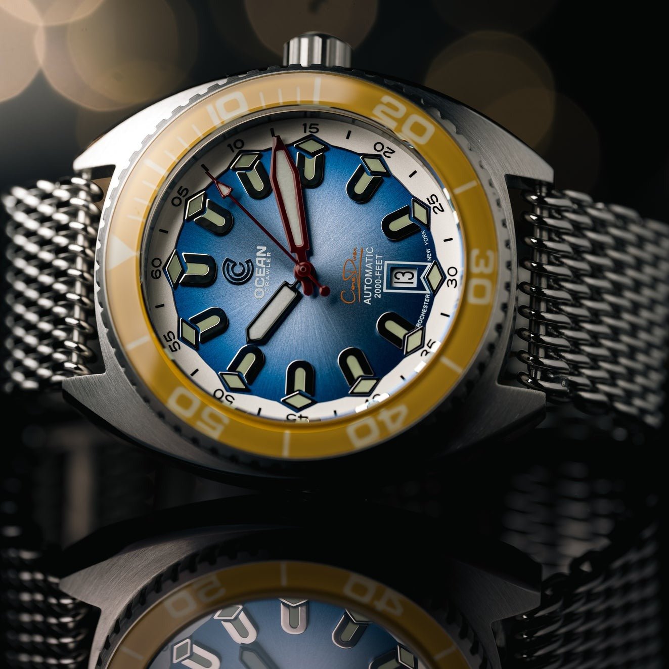 Ocean Crawler Core Diver V4 - Blue/Yellow - Prototype thumbnail 2