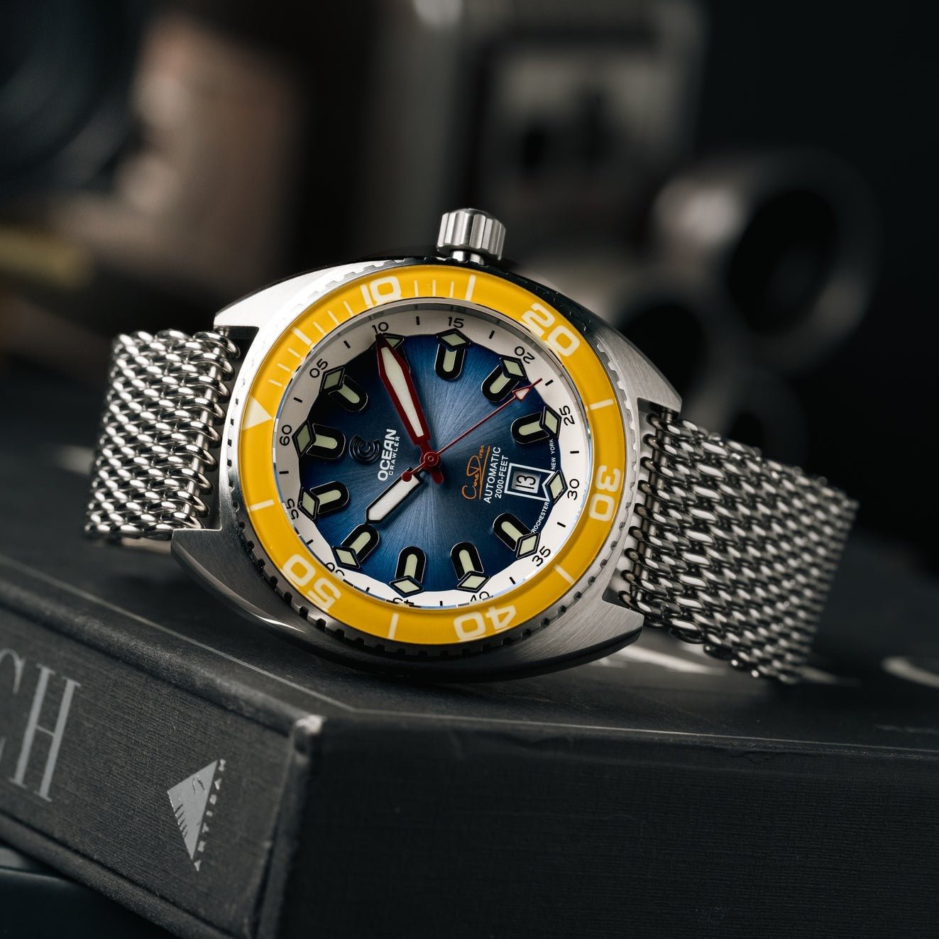 Ocean Crawler Core Diver V4 - Blue/Yellow - Prototype thumbnail 3