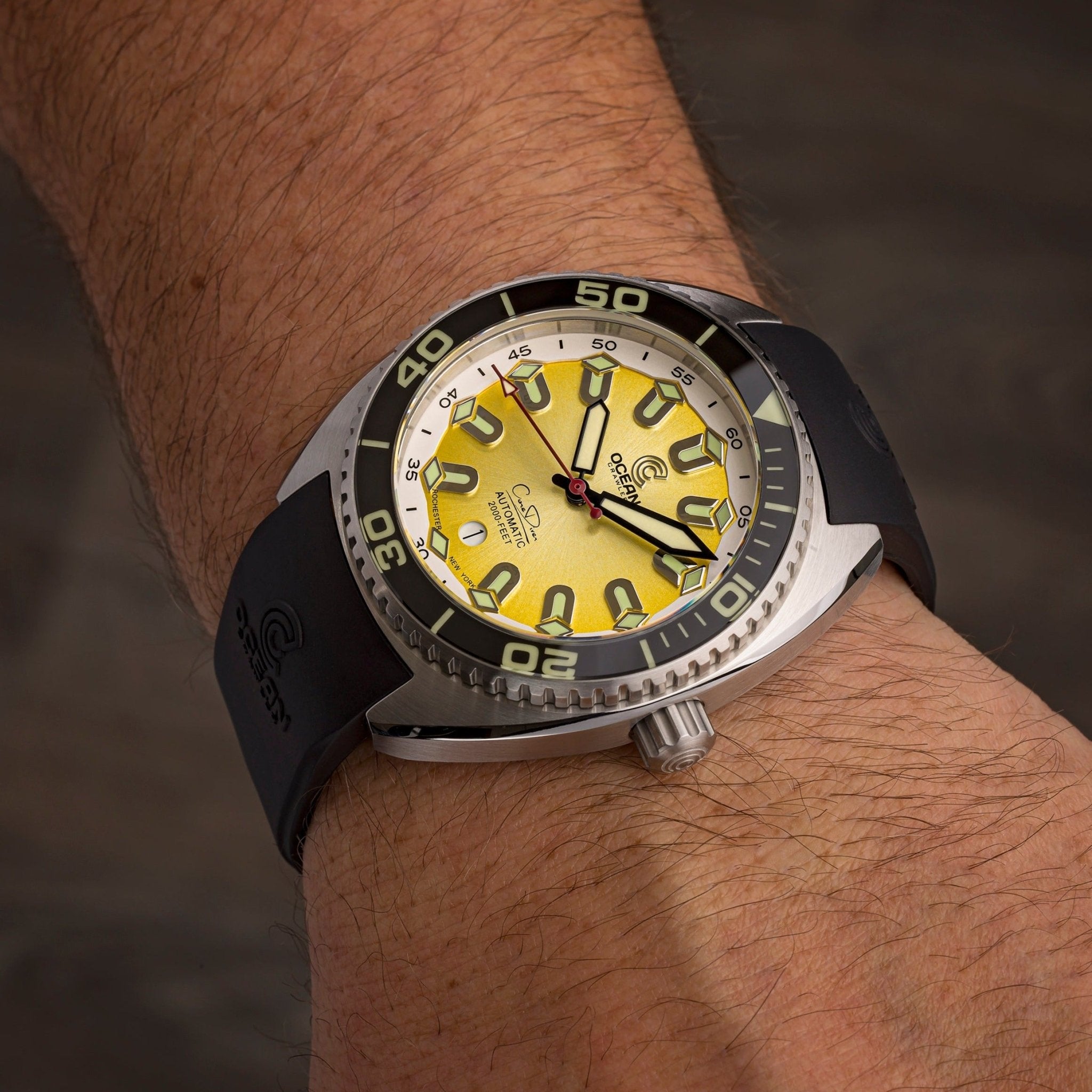 Ocean Crawler Core Diver - Yellow Refractor - Summer Edition thumbnail 4