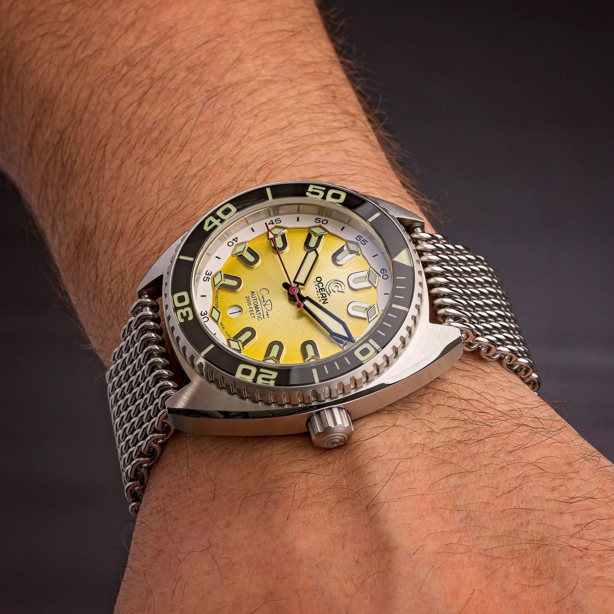 Ocean Crawler Core Diver - Yellow Refractor - Summer Edition thumbnail 5