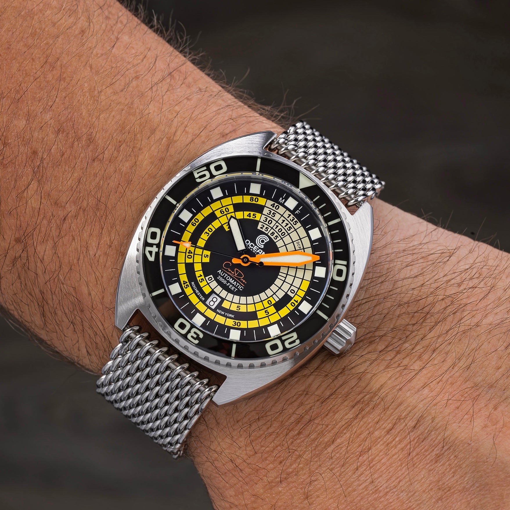 Ocean Crawler DCT - Yellow - Decompression Timer - Used Sample thumbnail 3