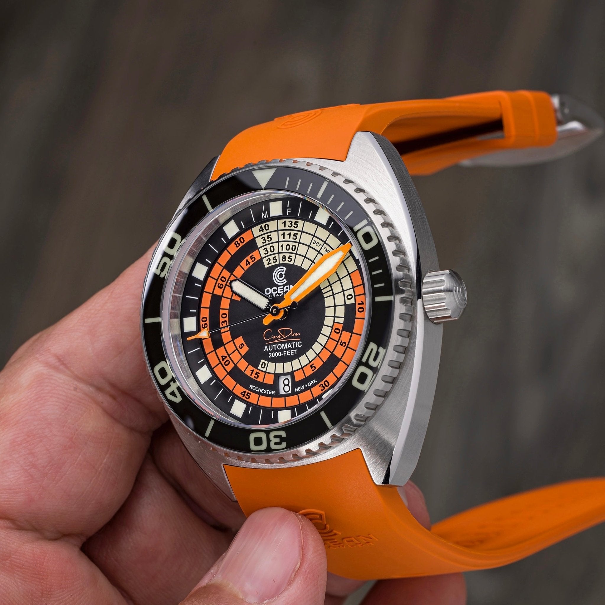 Ocean Crawler Decompression Timer - Black - Core Diver thumbnail 3