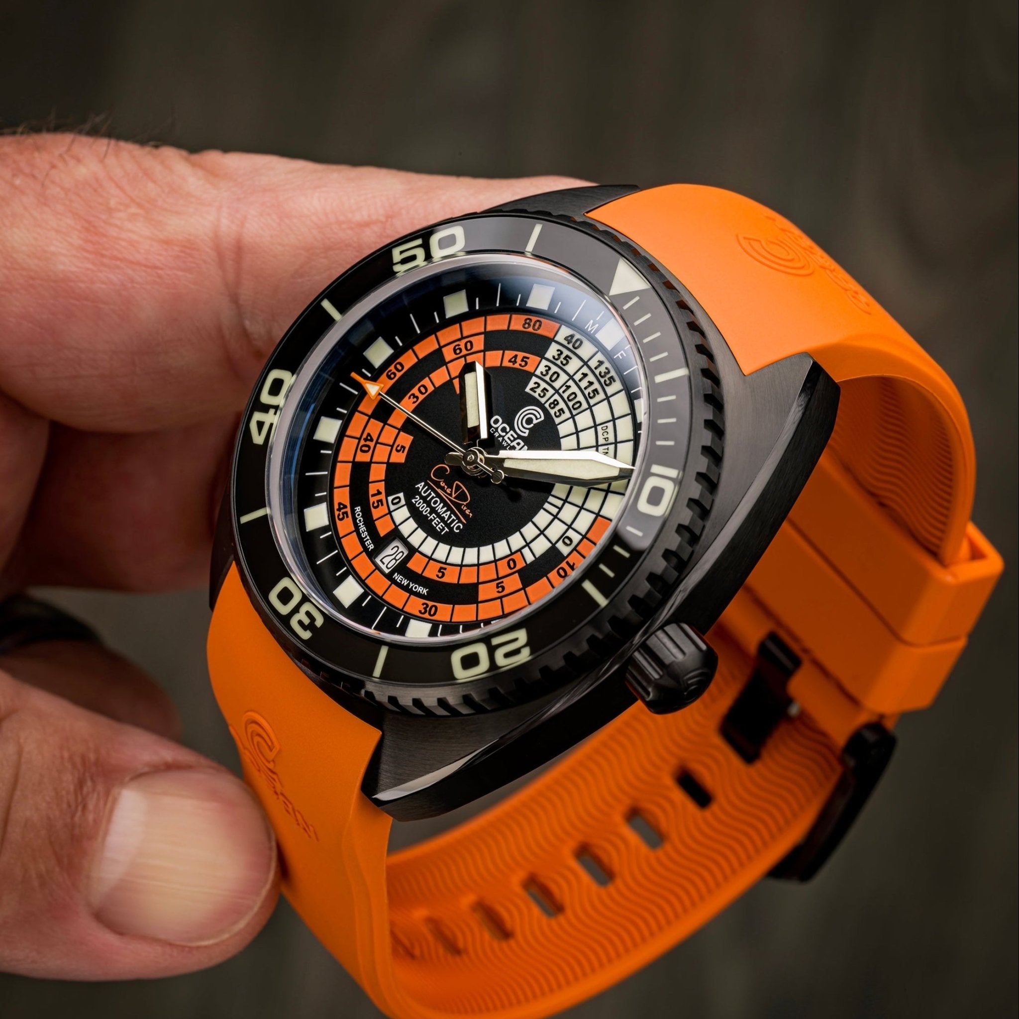 Ocean Crawler Decompression Timer - Black - DLC - Core Diver thumbnail 2