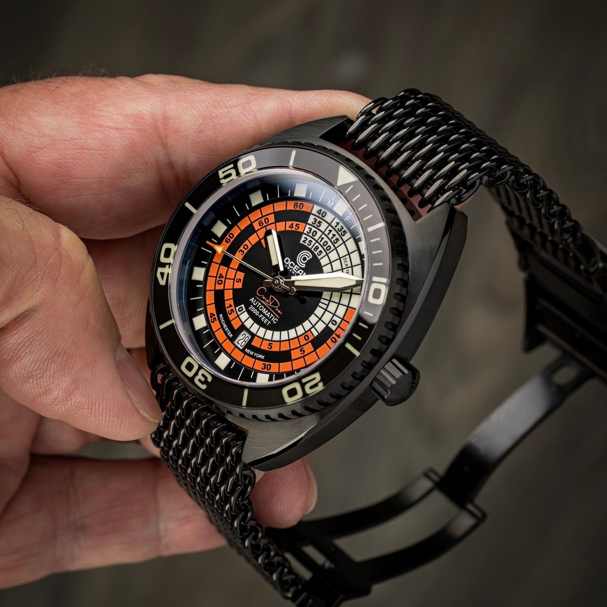 Ocean Crawler Decompression Timer - Black - DLC - Core Diver thumbnail 4