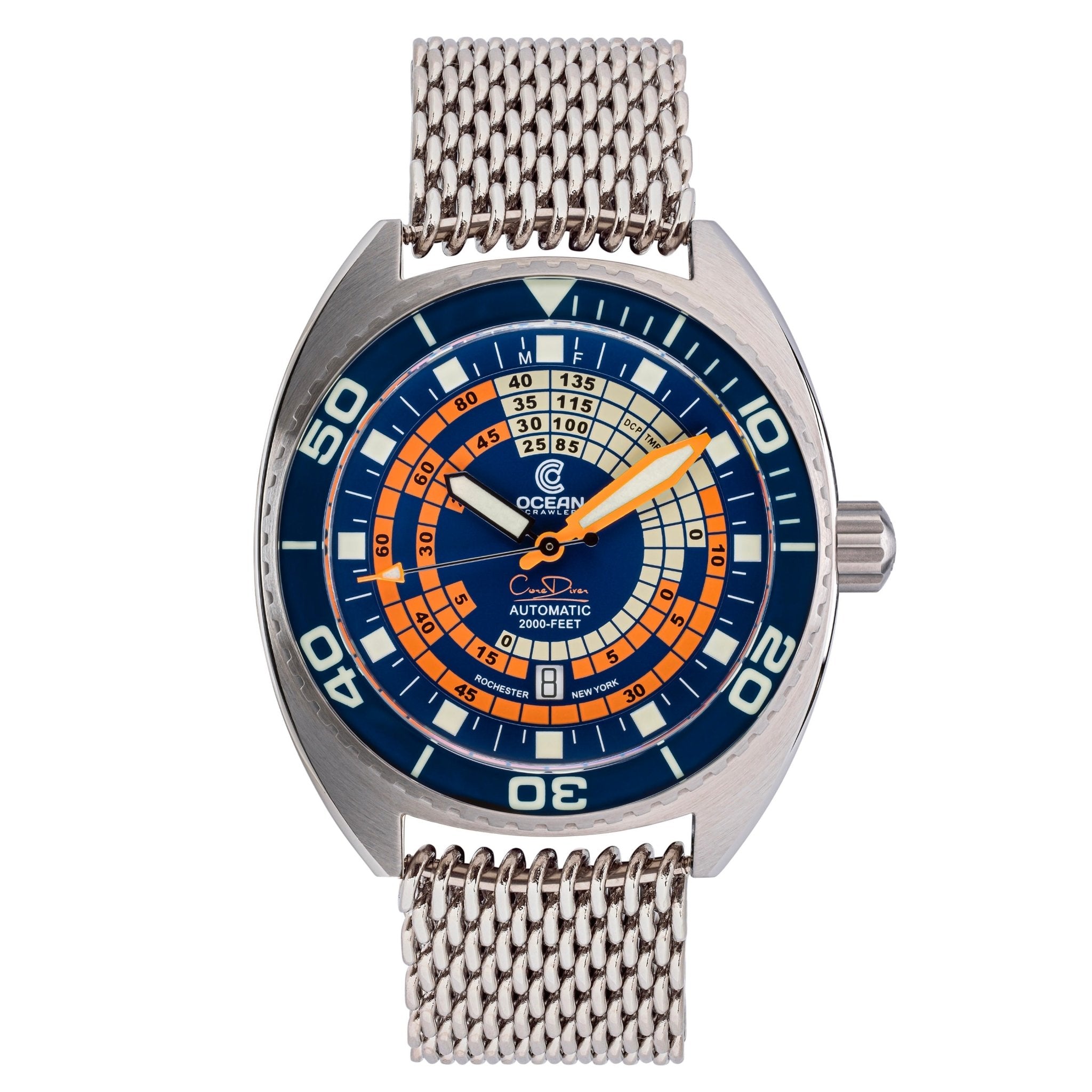 Ocean Crawler Decompression Timer - Blue - Core Diver thumbnail 2