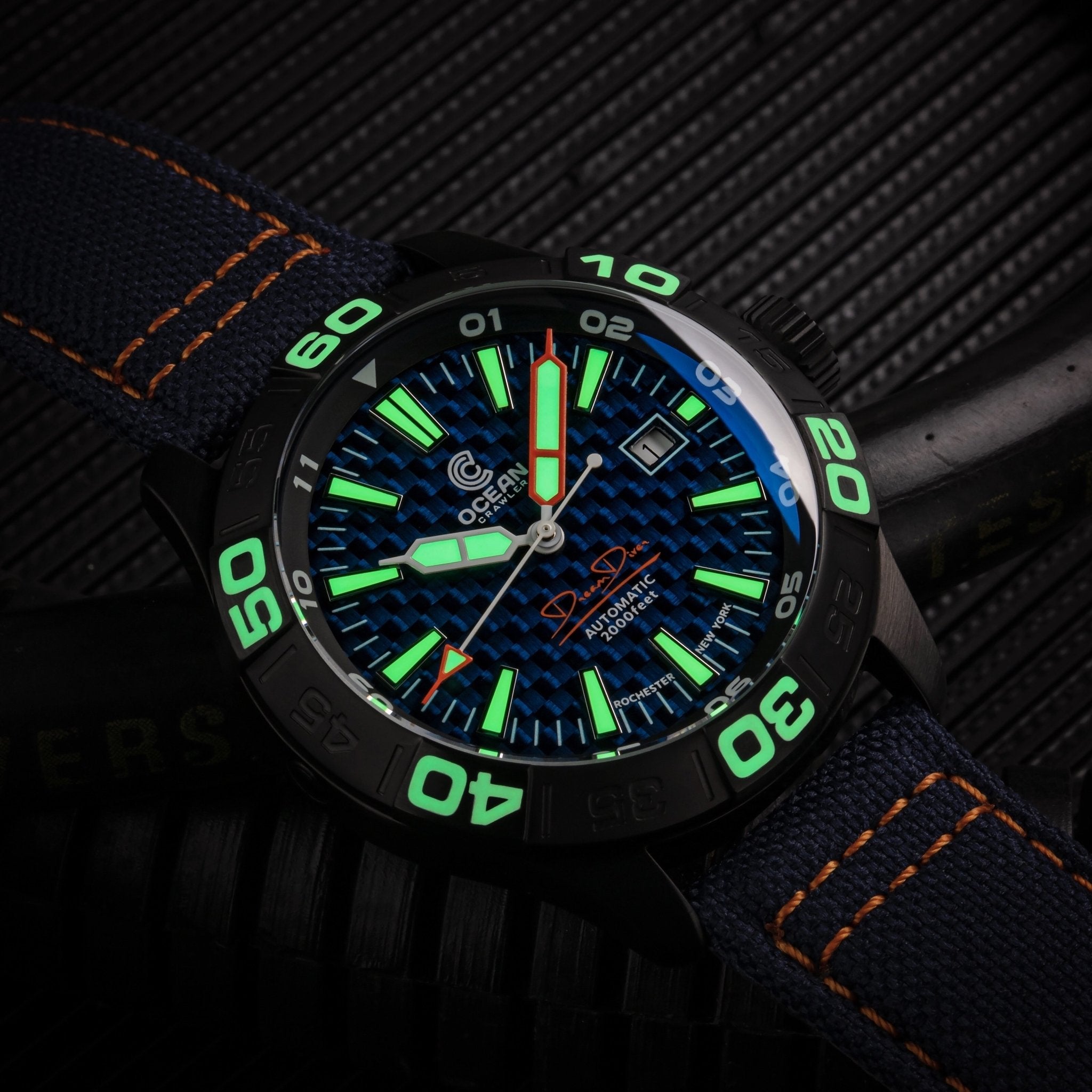 Ocean Crawler Dream Diver - Blue Carbon Fiber DLC thumbnail 3
