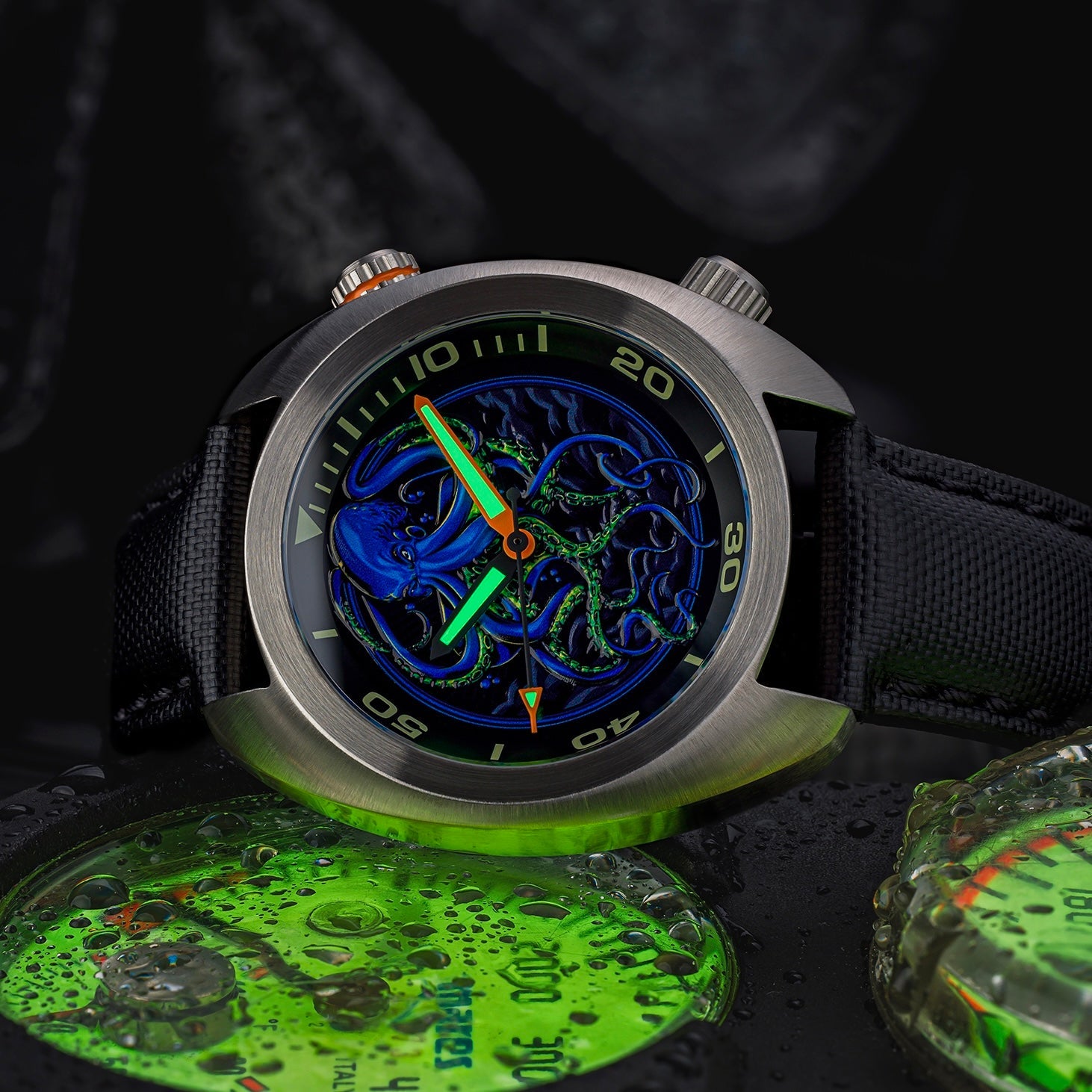 Ocean Crawler Great Lakes Diver - Ceramic-Enamel - Great Lakes Kraken thumbnail 4