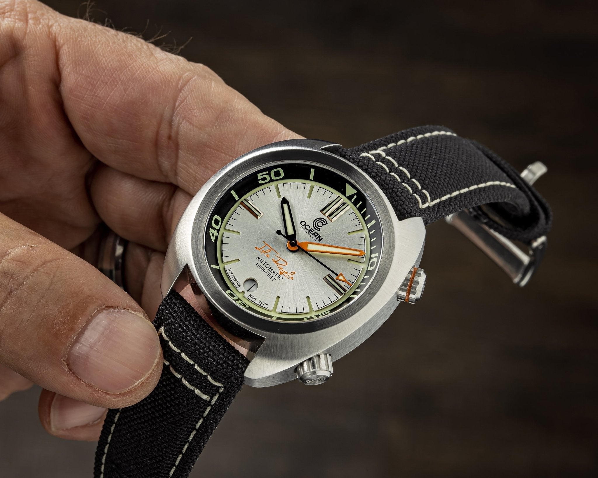 Ocean Crawler Great Lakes Diver - Silver - Sample thumbnail 2