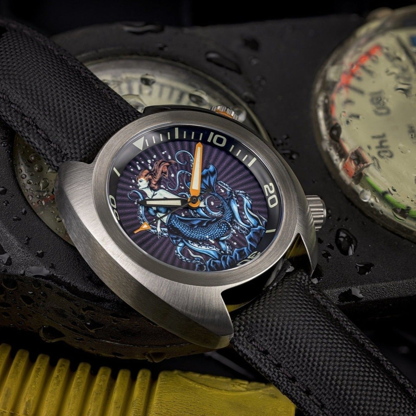Ocean Crawler Great Lakes Prototype - Mermaid Dial selected view