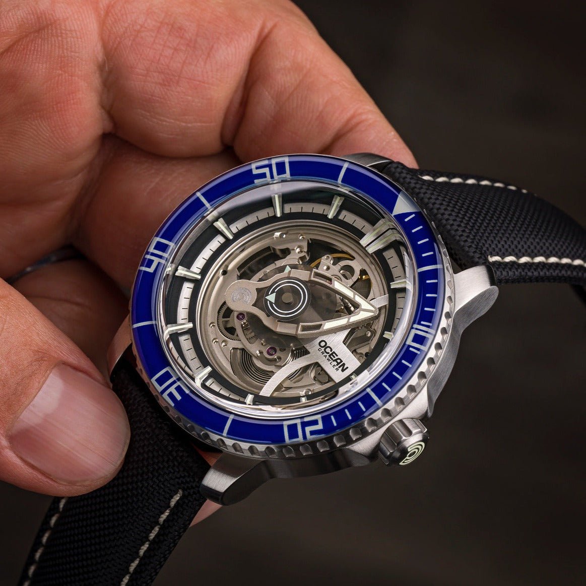 Ocean Crawler Mecha Diver - Prototype - Blue Bezel selected view