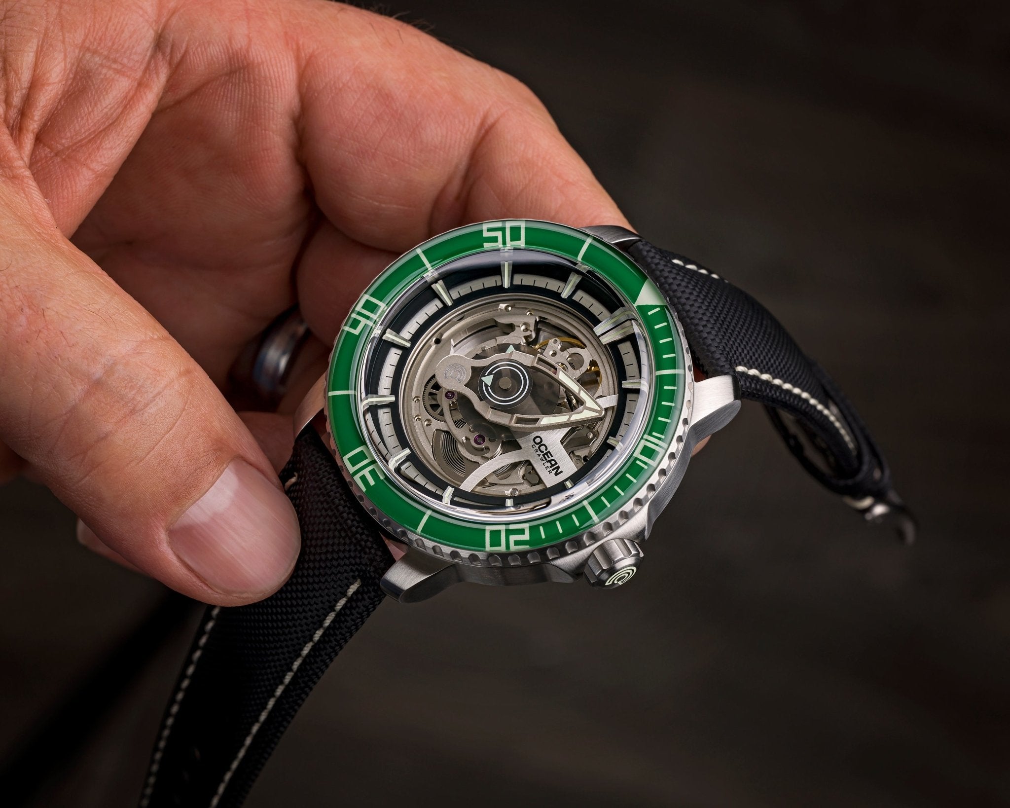 Ocean Crawler Mecha Diver - Prototype - Green selected view