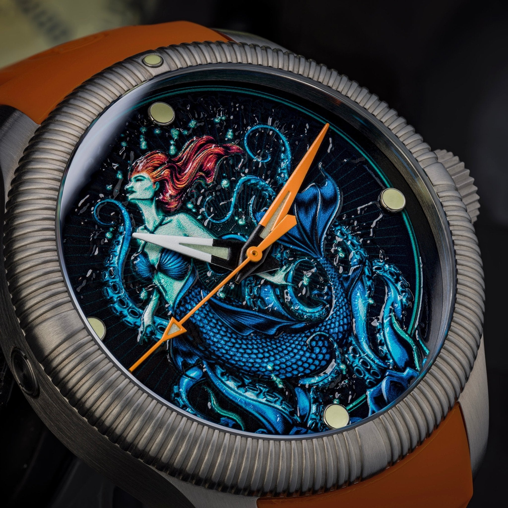 Ocean Crawler Mermaid - Ceramic-Enamel Dial - LE thumbnail 3
