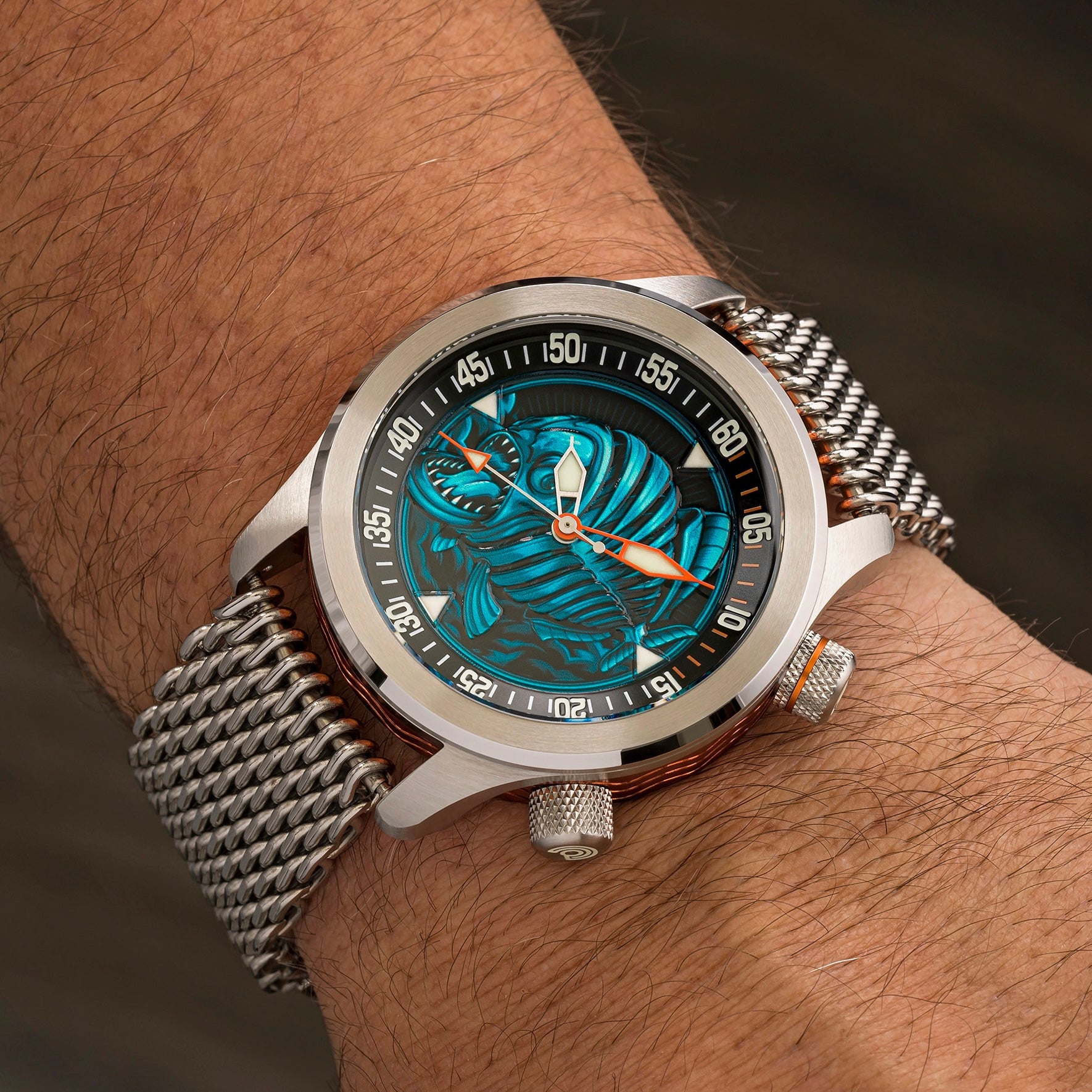 Ocean Crawler Piranha - Blue/Black thumbnail 3
