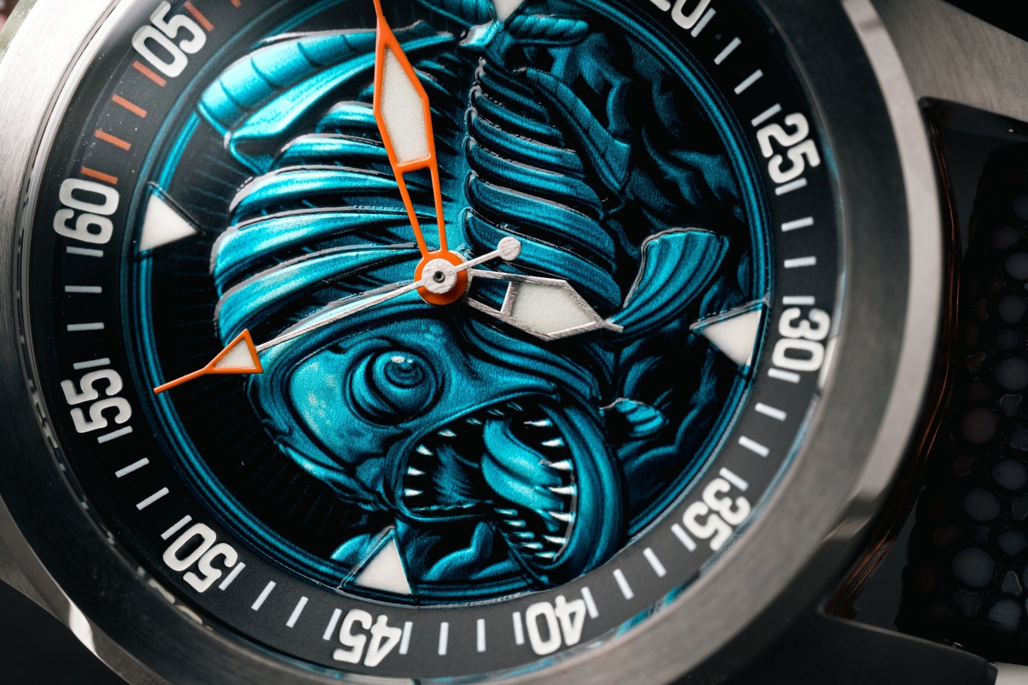 Ocean Crawler Piranha - Blue/Orange - Prototype thumbnail 3