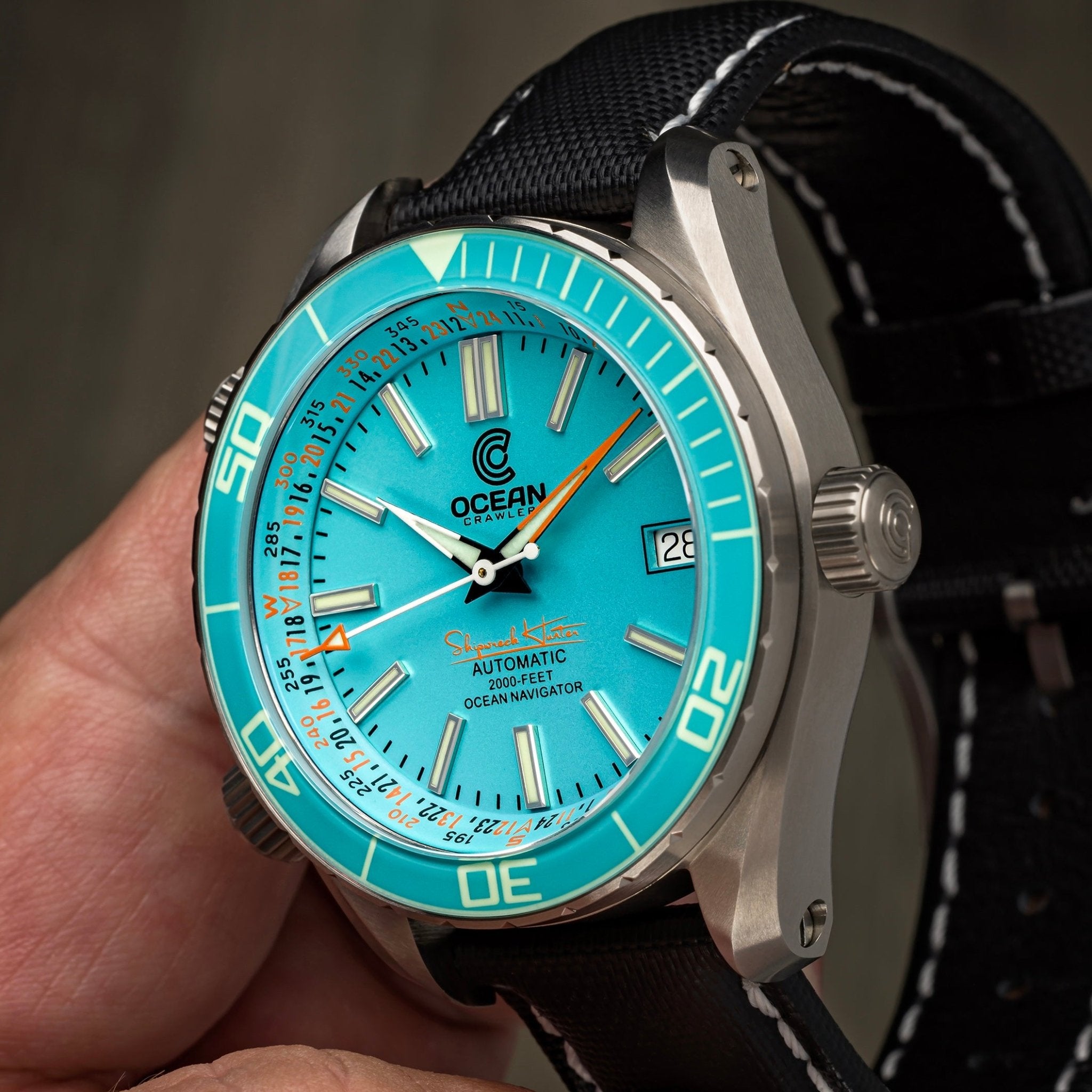 Ocean Navigator Aqua V3 – Limited Edition Titanium Automatic Dive Watch thumbnail 2