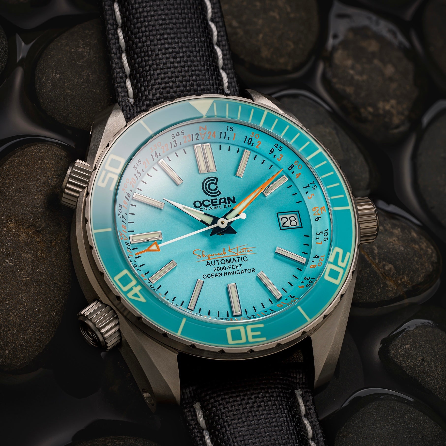 Ocean Navigator Aqua V3 – Limited Edition Titanium Automatic Dive Watch thumbnail 3
