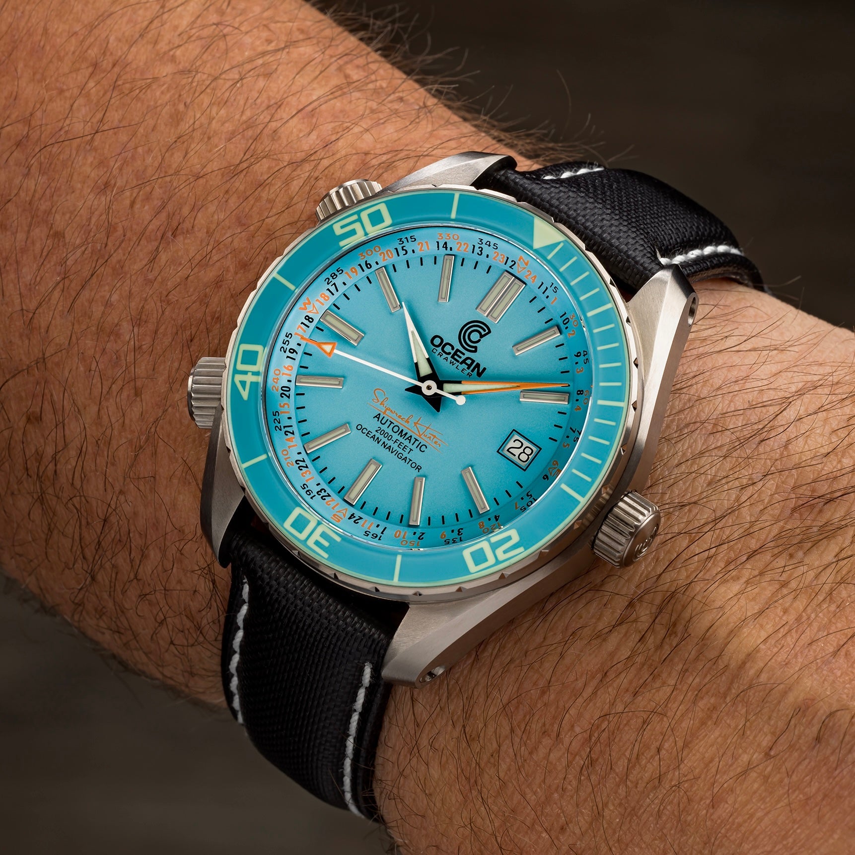 Ocean Navigator Aqua V3 – Limited Edition Titanium Automatic Dive Watch thumbnail 4