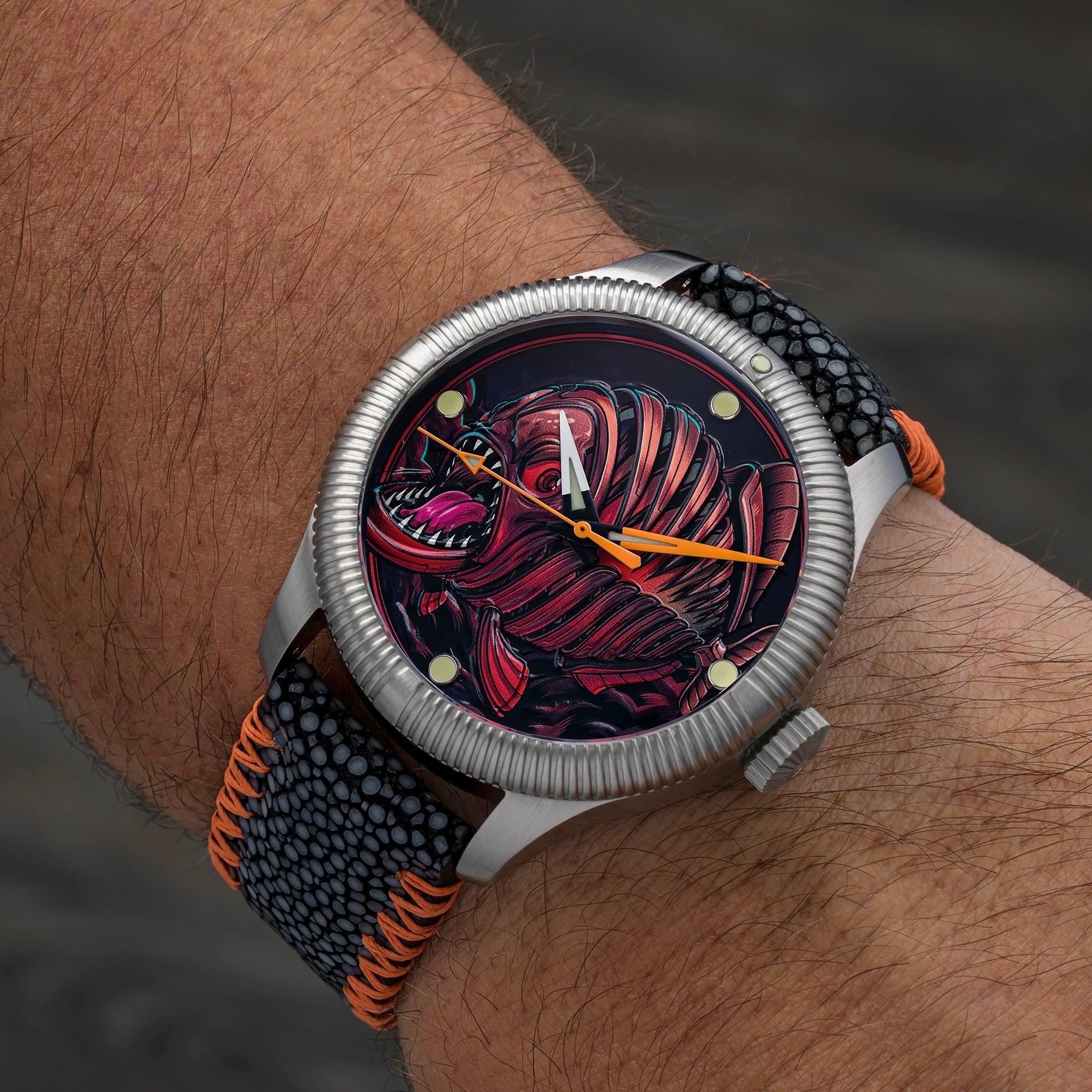 Piranha - Ceramic-Enamel Dial - LE thumbnail 3