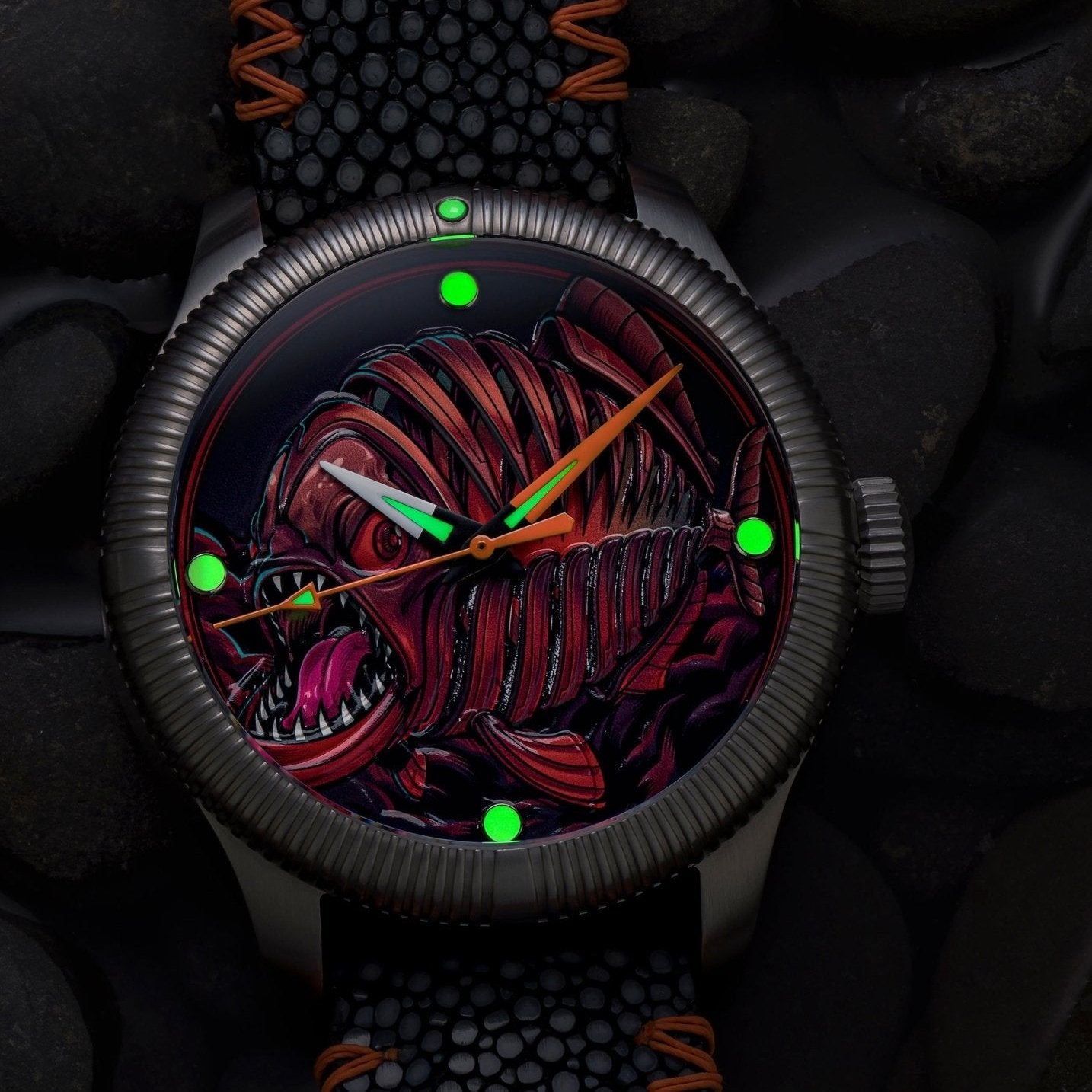 Piranha - Ceramic-Enamel Dial - LE thumbnail 4