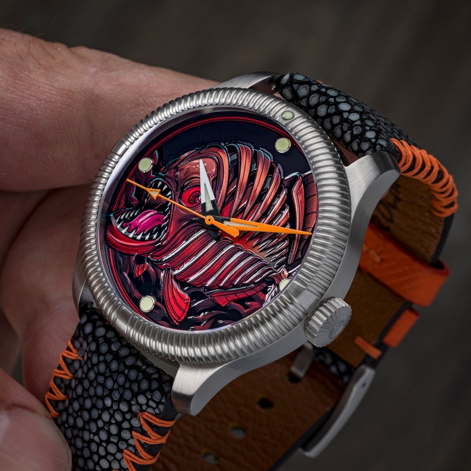 Piranha - Ceramic-Enamel Dial - LE thumbnail 5