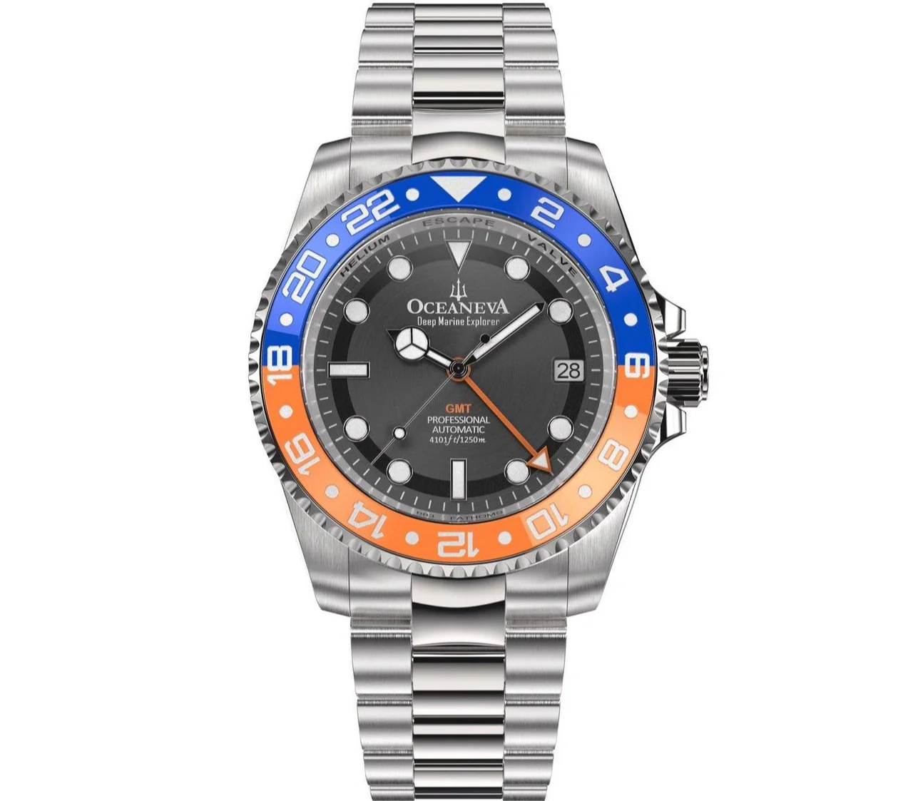 Deep Marine Explorer II GMT Automatic 1250M