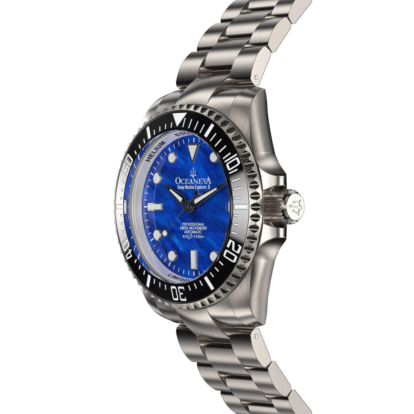 Oceaneva Deep Marine Explorer II Titanium Limited Edition 1250M thumbnail 3