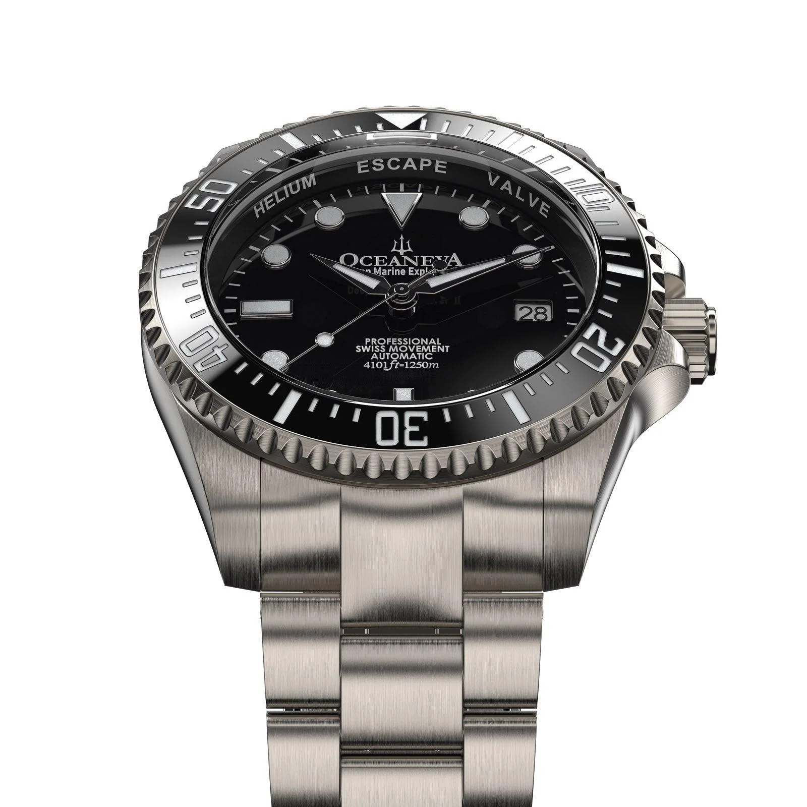 Oceaneva Deep Marine Explorer II - Pro Diver Titanium Limited Edition 1250m thumbnail 2