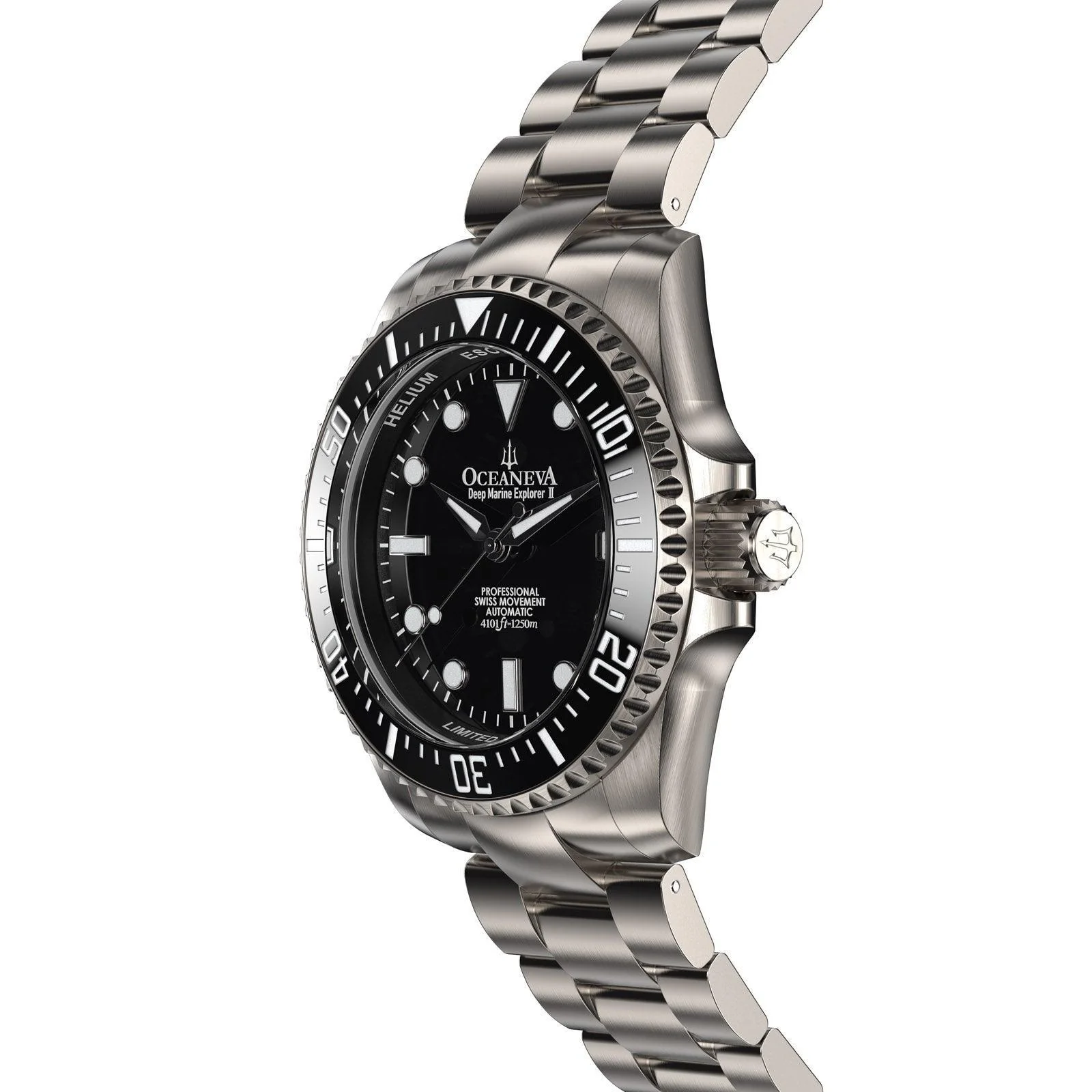 Oceaneva Deep Marine Explorer II - Pro Diver Titanium Limited Edition 1250m thumbnail 4