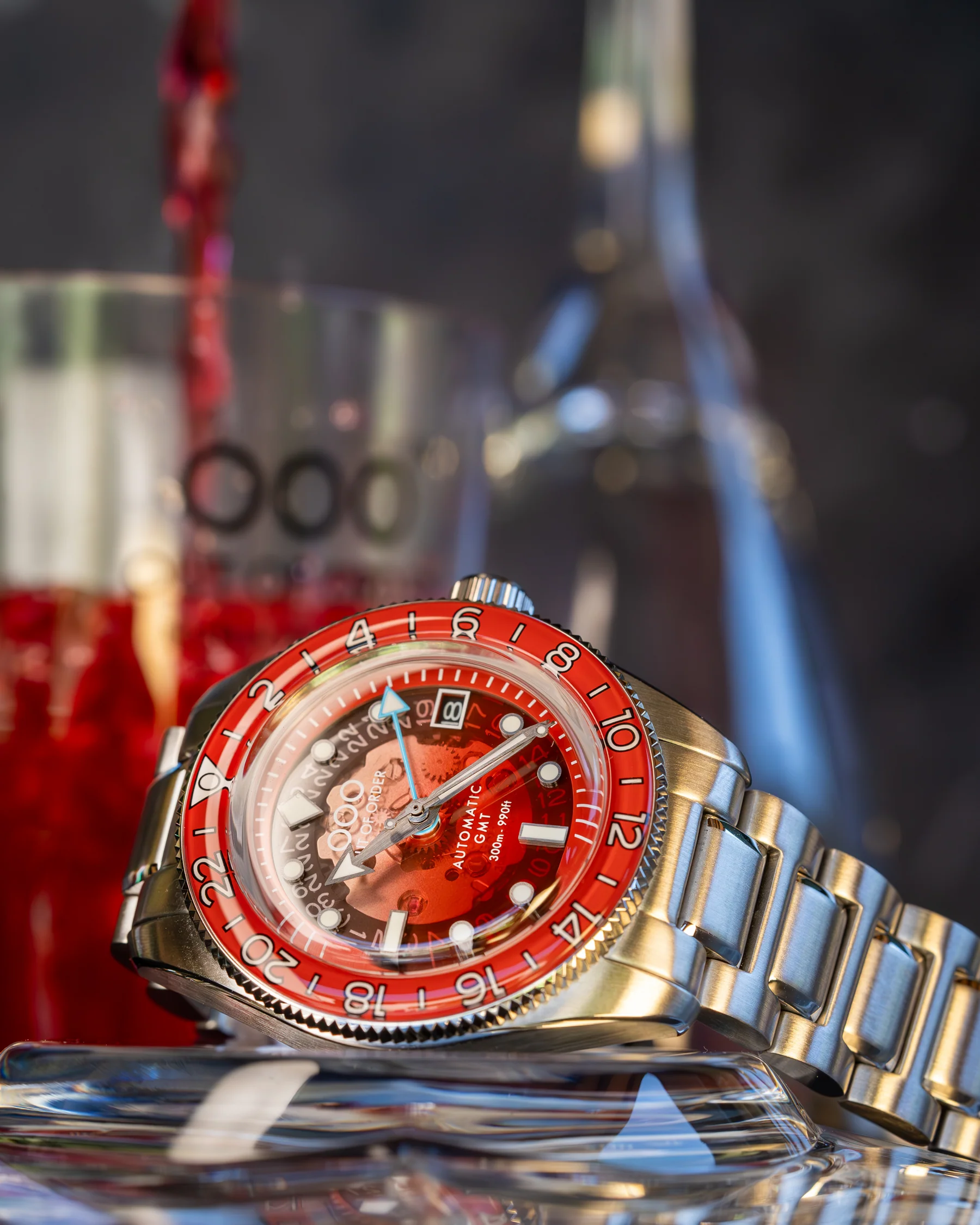 ANGELO AZZURRO AUTOMATIC GMT - LIMITED EDITION thumbnail 2