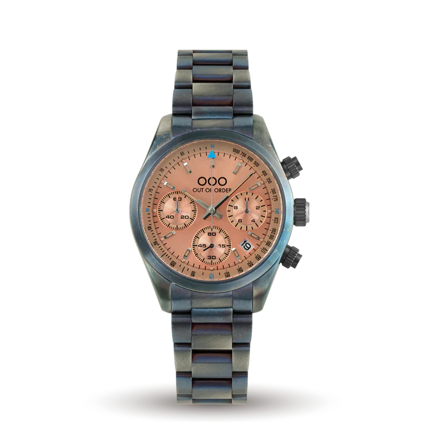 PEACH SPORTY CRONOGRAFO - STAINLESS STEEL thumbnail 2