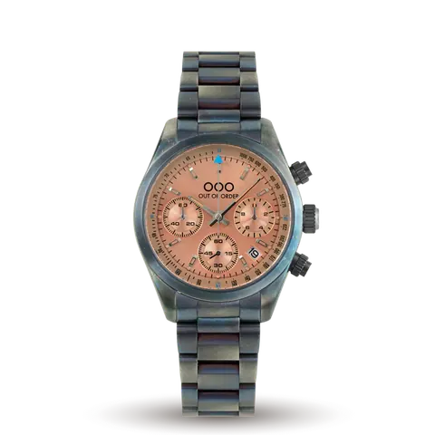 PEACH SPORTY CRONOGRAFO - STAINLESS STEEL
