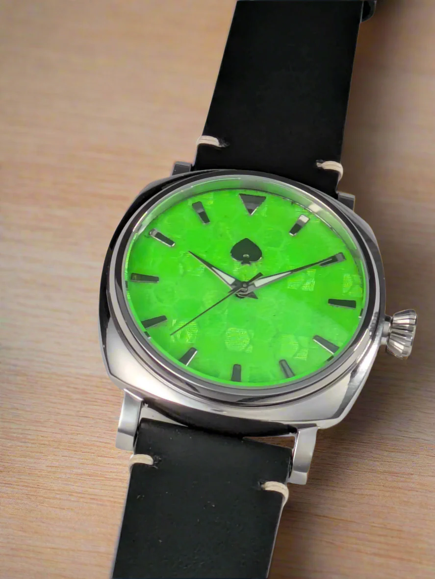Honeycomb - Automatic Watch Green Dial thumbnail 3