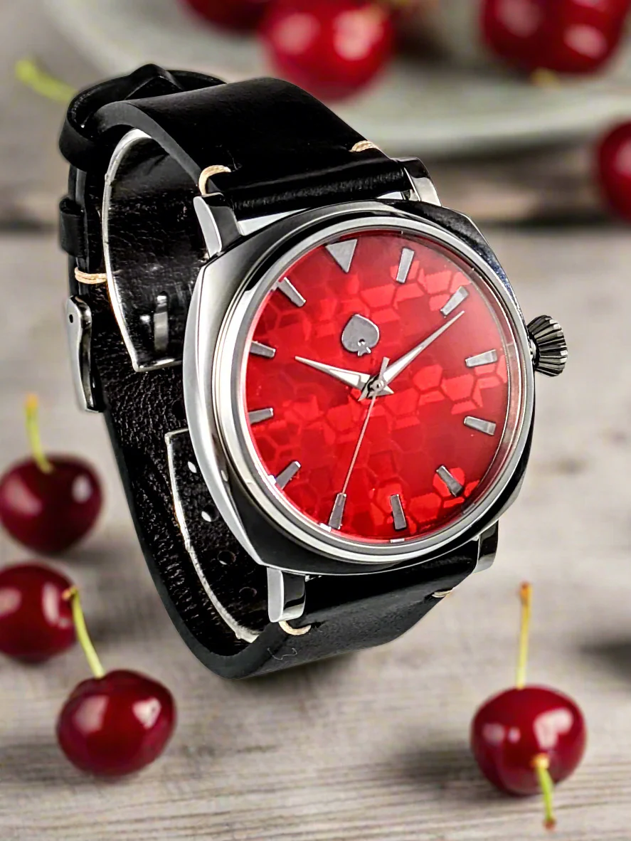 Honeycomb - Automatic Watch Red Dial thumbnail 2