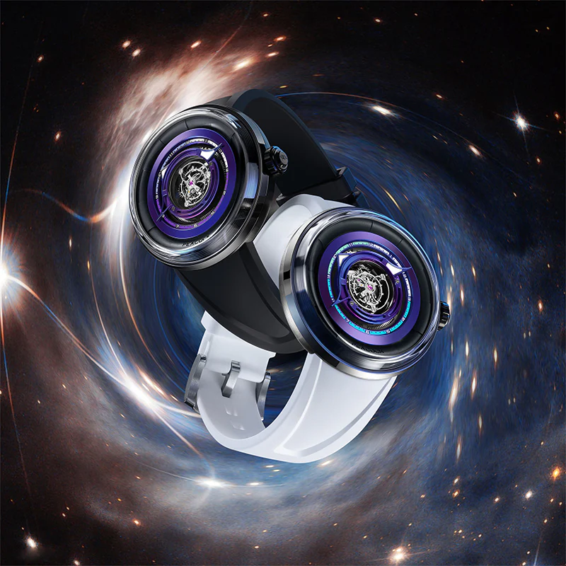 Peacock Black Hole Central Tourbillon Watch– Event Horizon Edition thumbnail 3