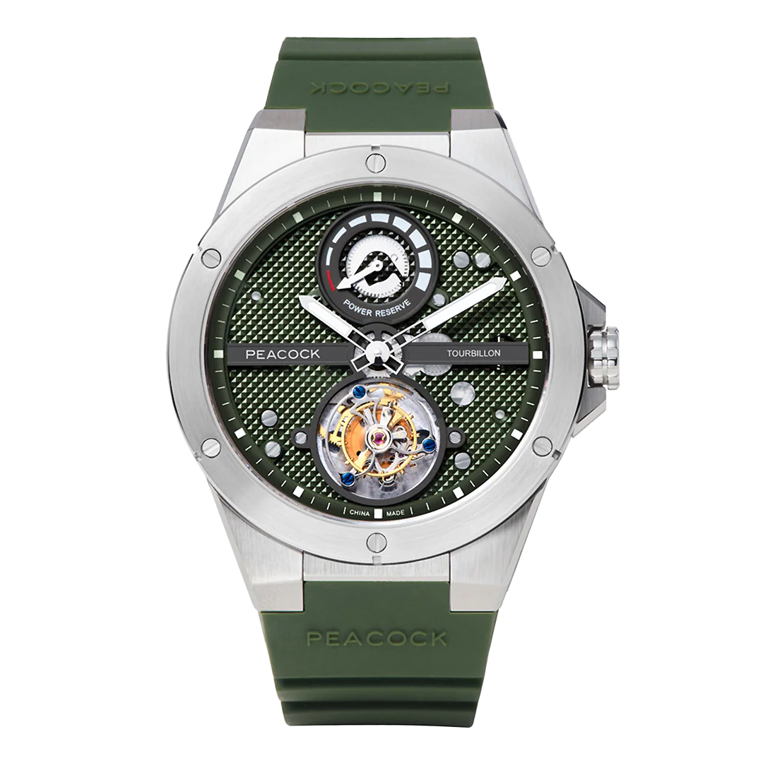 Peacock Climber Center Axis Tourbillon Watch thumbnail 4